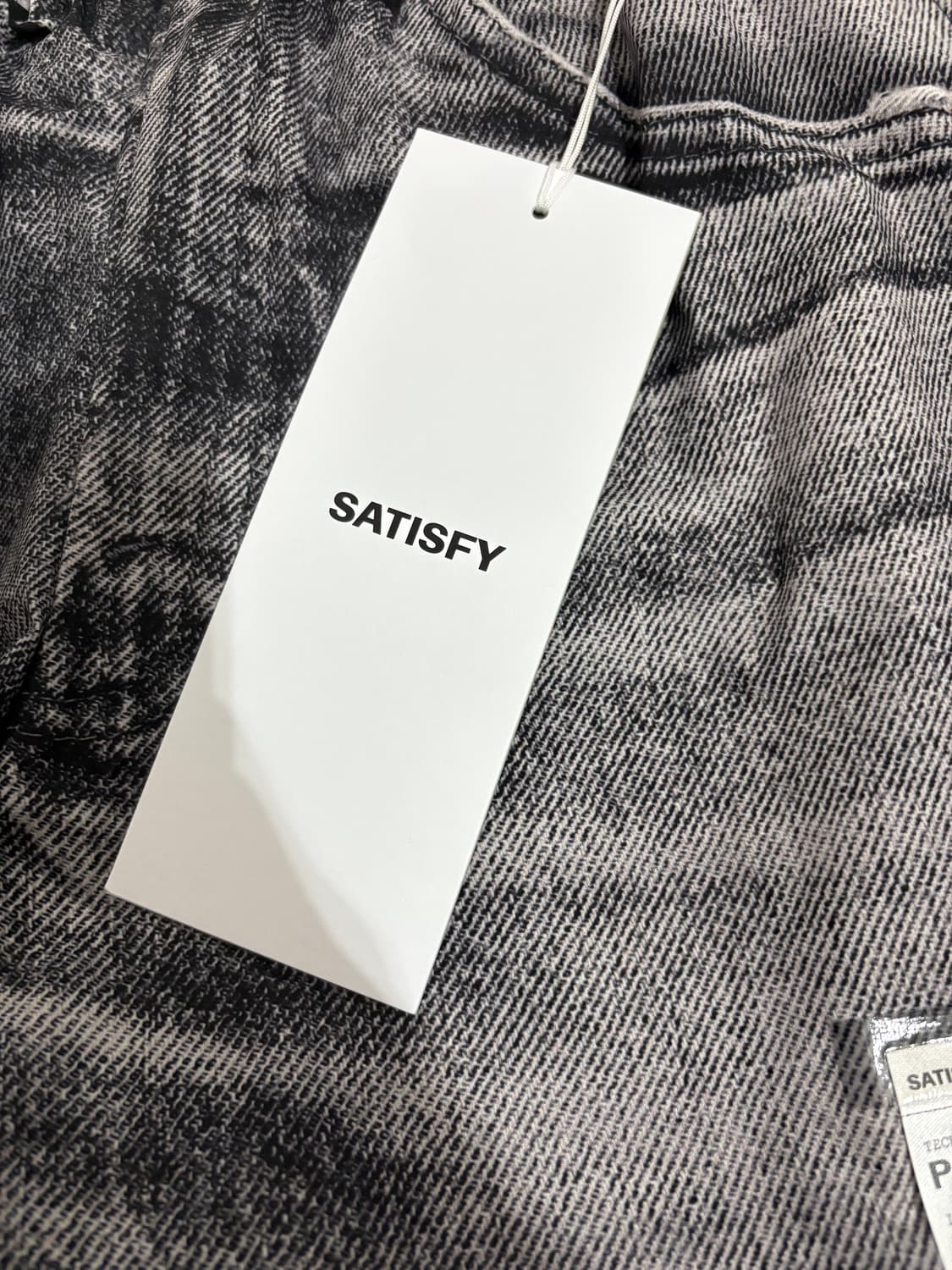 세티스파이 / 피스쉘 5인치 언라인드 쇼츠 디지털 데님 블랙 / S 상품이미지6