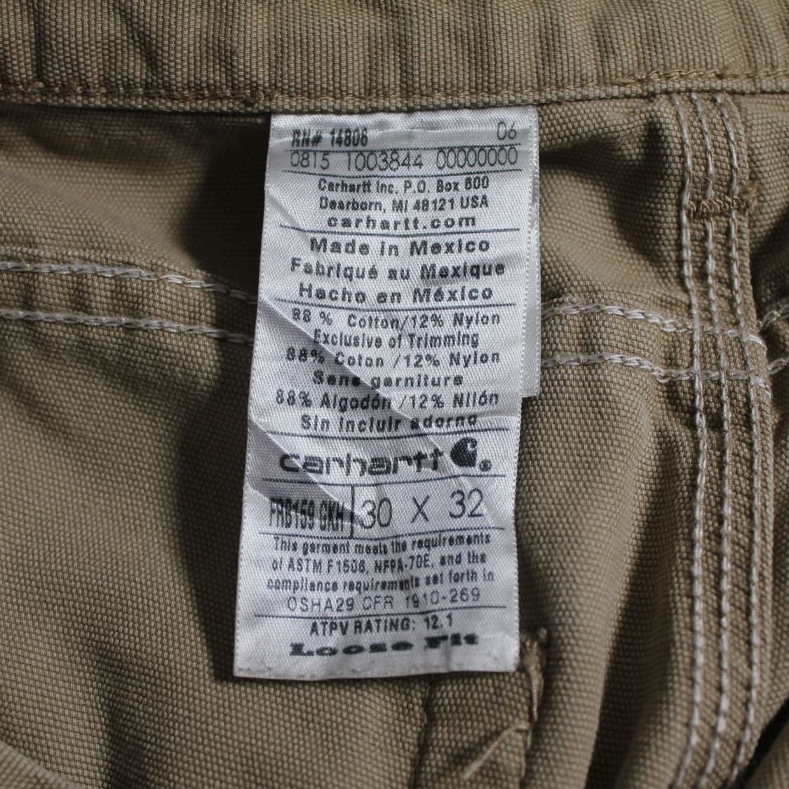 Carhartt 칼하트 FR 베이지 워크팬츠 상품이미지6