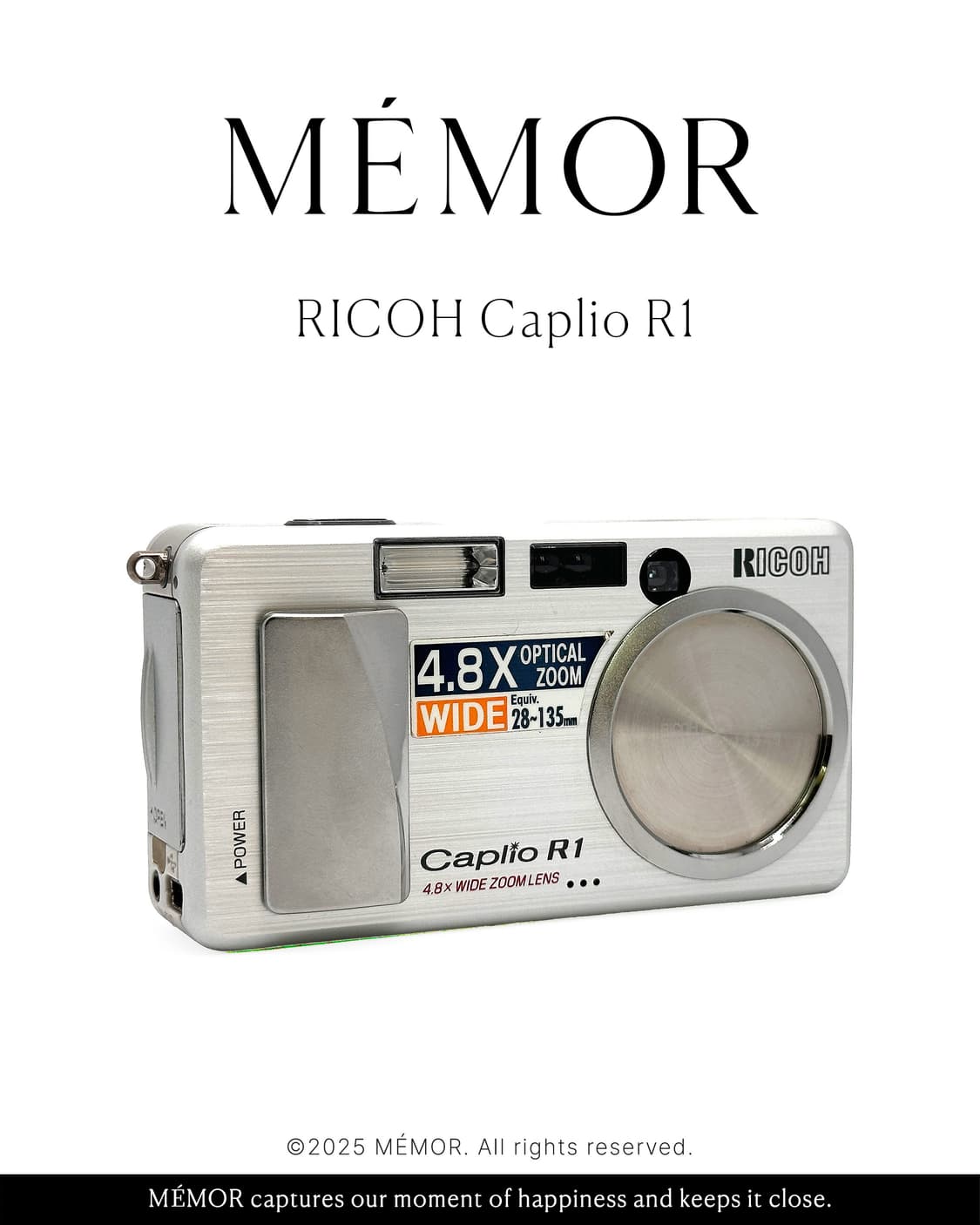 희귀/쿨톤뽀용느낌작례♥️RICOH Caplio R1 리코 디카 상품이미지2