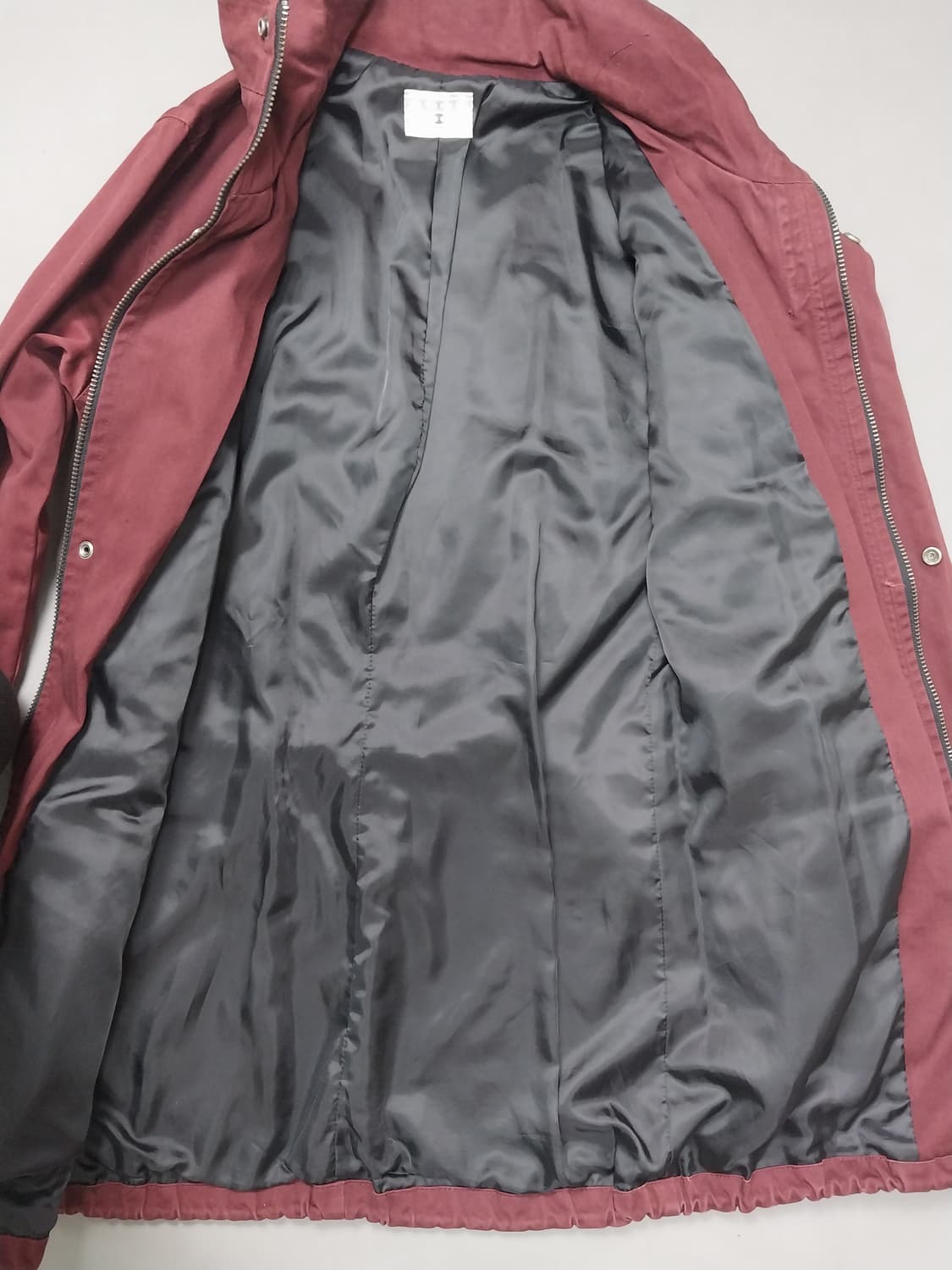 [M] 타케오 키쿠치 버건디 M65 필드 데님 자켓 야상 TK 상품이미지5