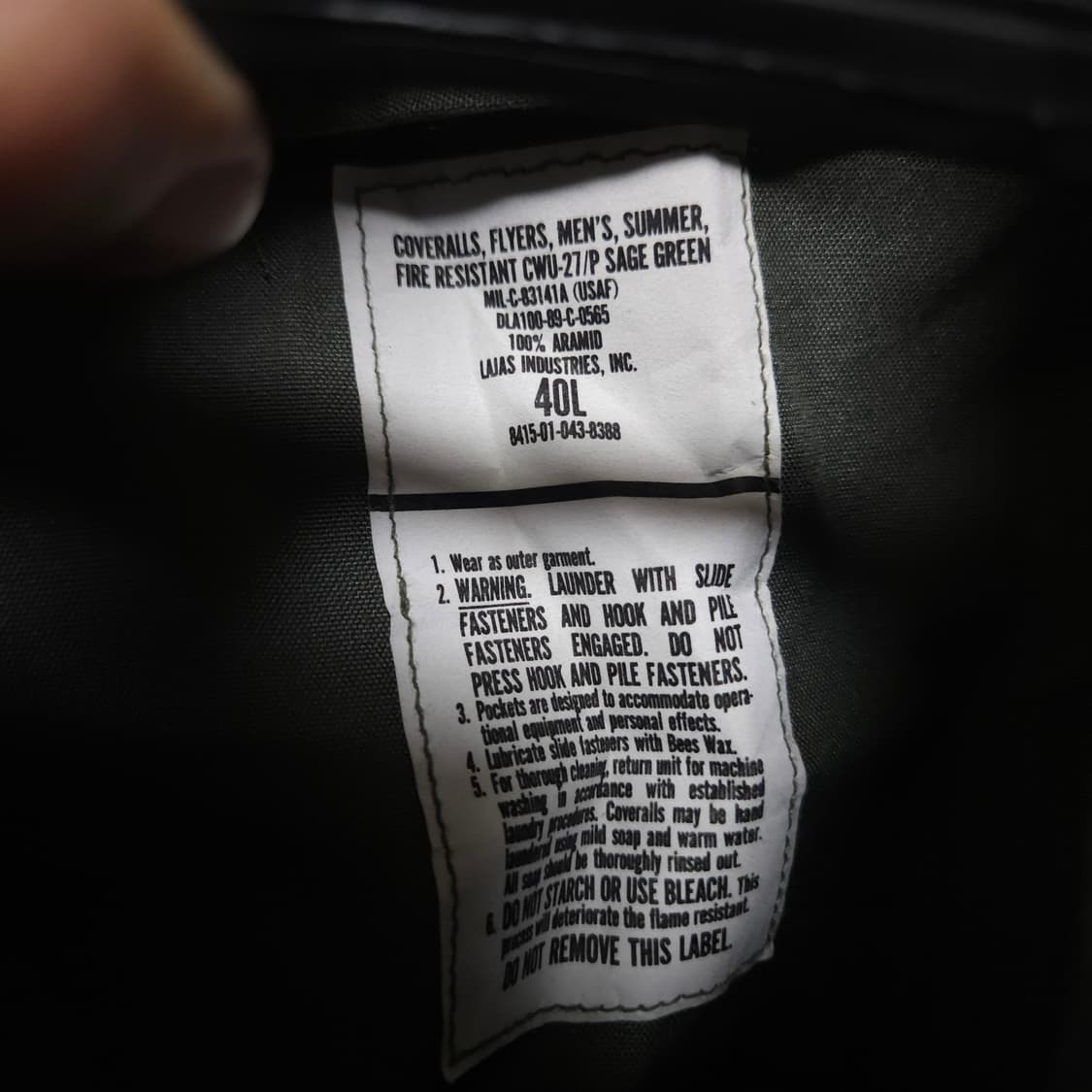 미군 밀리터리 점프수트  상품이미지4