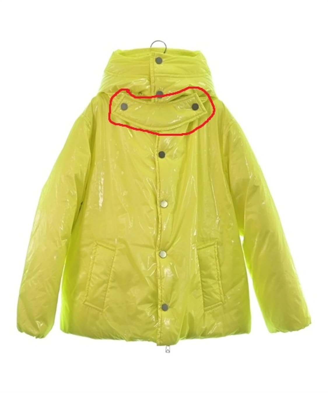 보테가 베네타 옐로우 나일론 푸퍼 패딩 상품이미지8