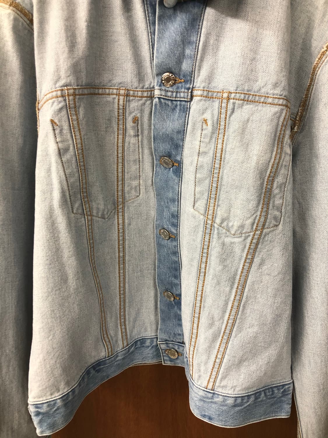 Helmut lang 리버스 데님 자켓 M 상품이미지3