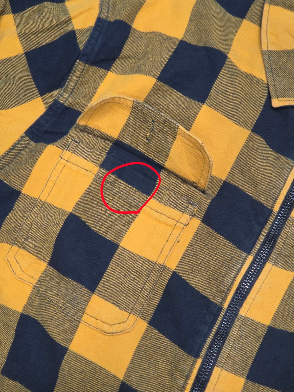 VANS X INDEPENDENT 체크 자켓 XL 상품이미지7