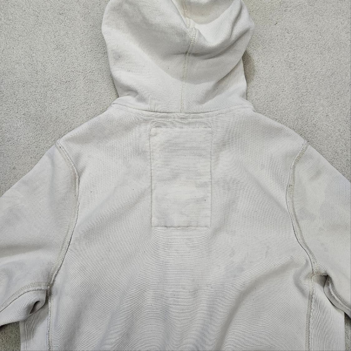 아베크롬비 화이트 후드 집업 L 상품이미지9