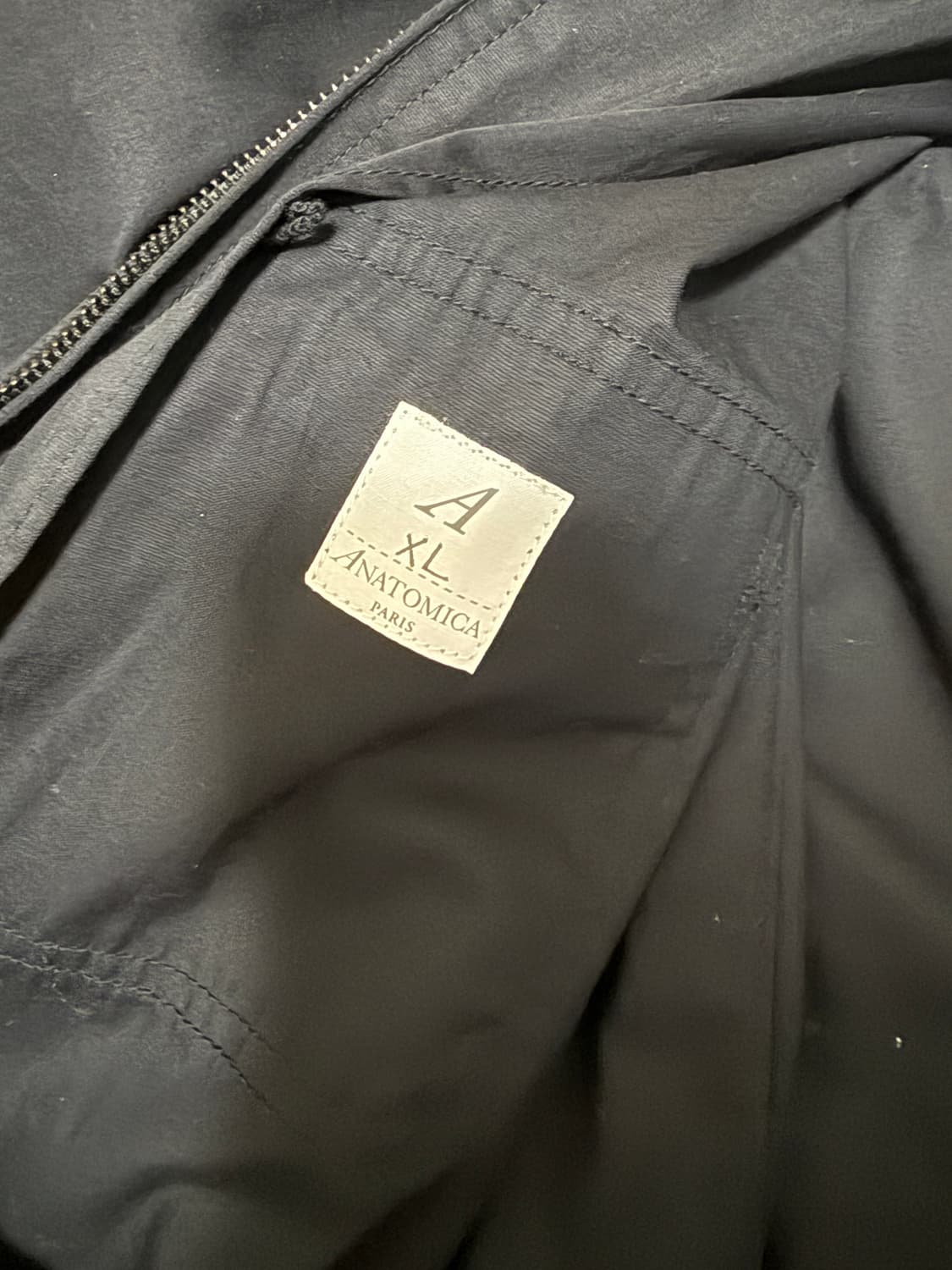 아나토미카 USN 플라이트 자켓, XL, 네이비 상품이미지4