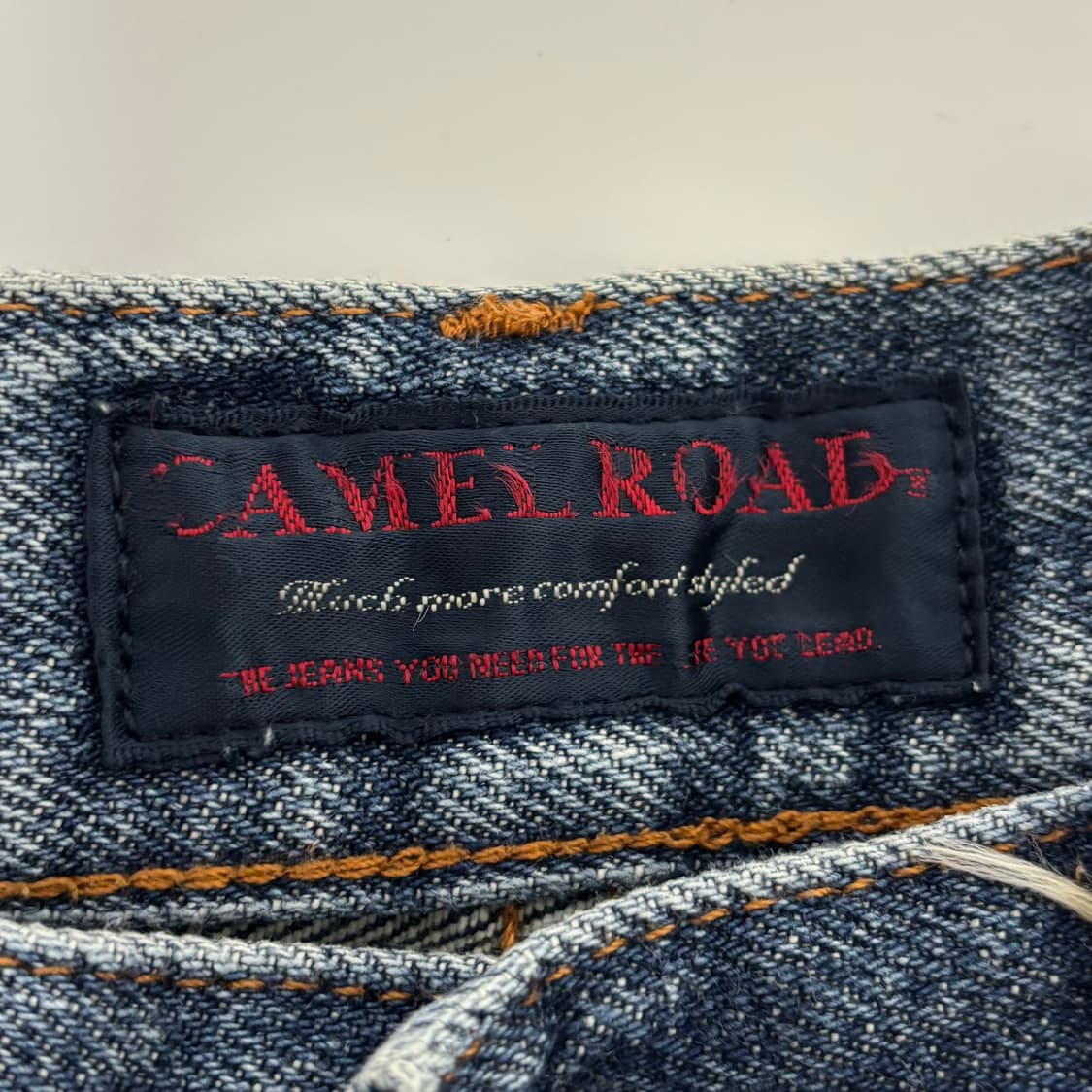 카멜로드(Camel Road) 빈티지 부츠컷 데님 팬츠 상품이미지5