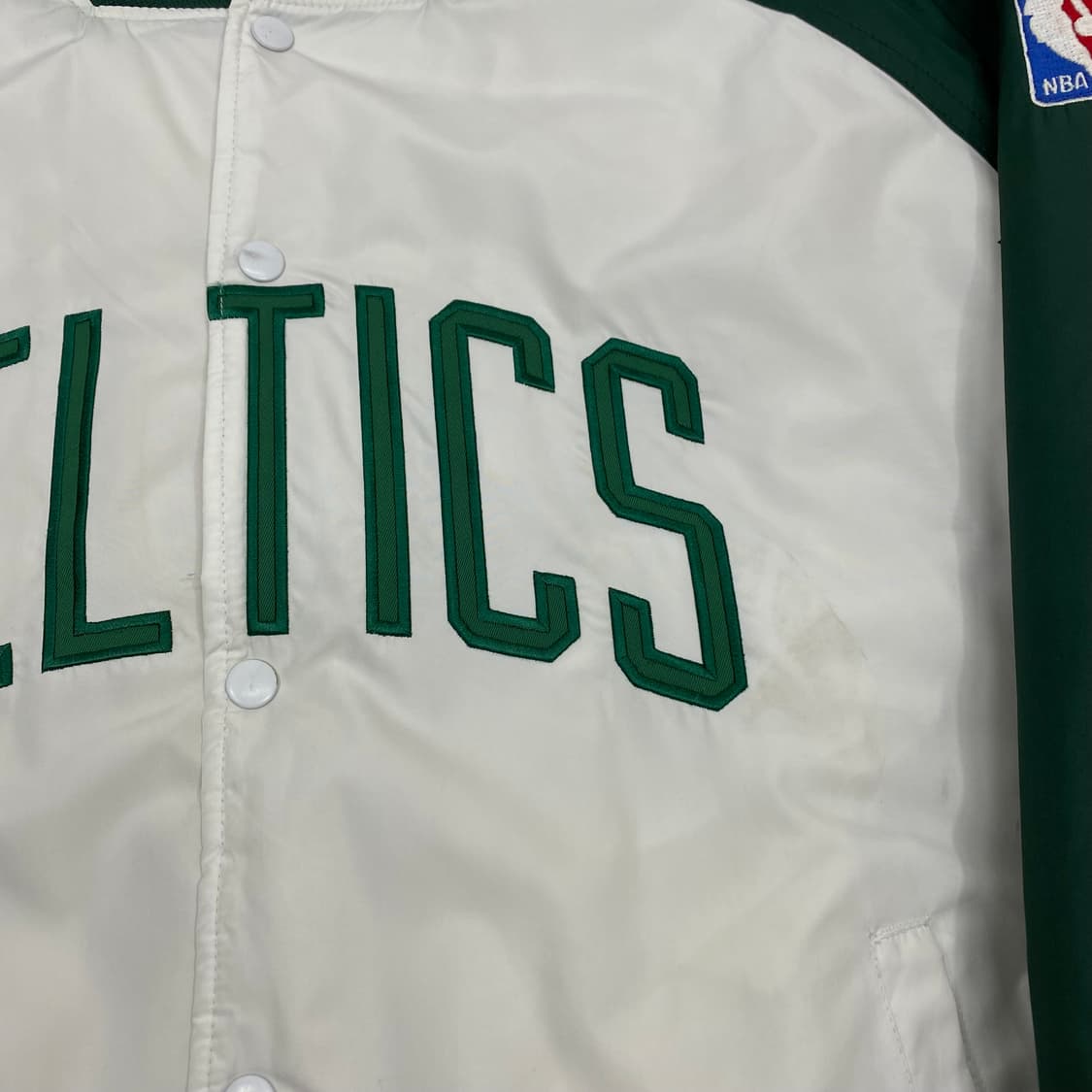 HARDWOOD CLASSICS 보스턴 셀틱스 바시티자켓  (2XL) 상품이미지2