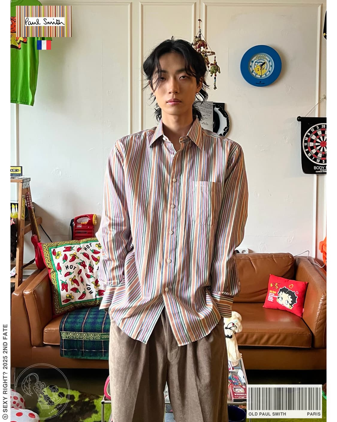 Paul Smith Signature Stripe Old Shirt 상품이미지1