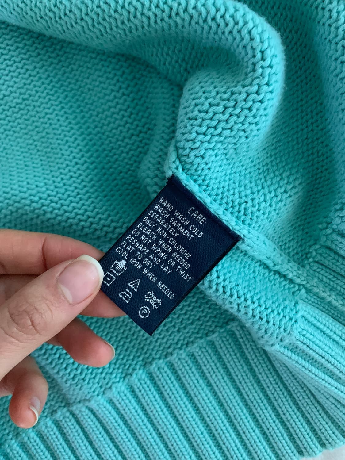 폴로랄프로렌 민트 니트 가디건 상품이미지5