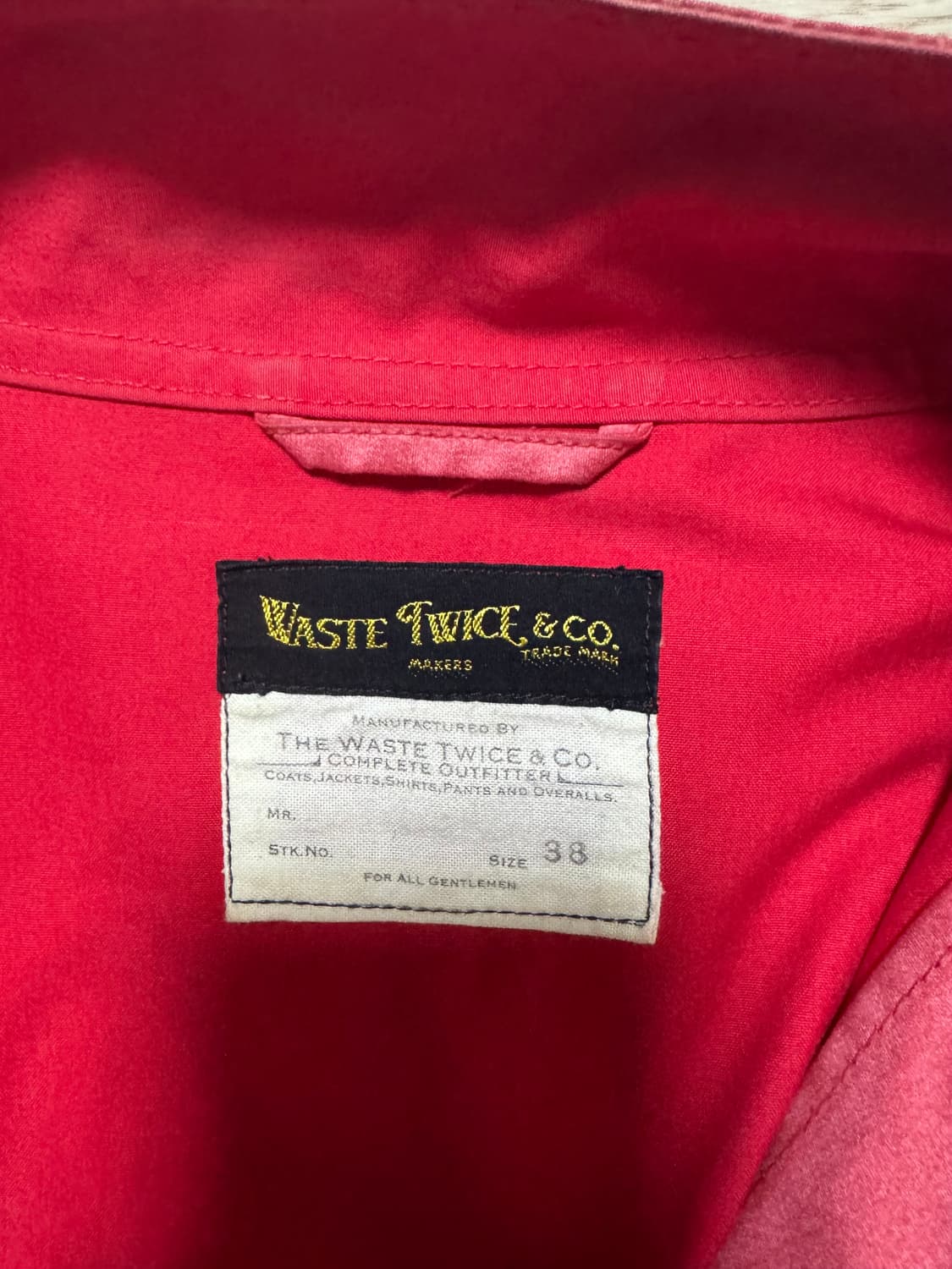 웨스트 트와이스(캡틴 선샤인) 라이더 자켓 (밀러레인 소재) 상품이미지6