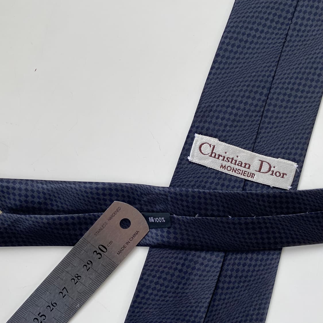 크리스찬 디올(Dior) 명품 정품넥타이 8.1cm 상품이미지6