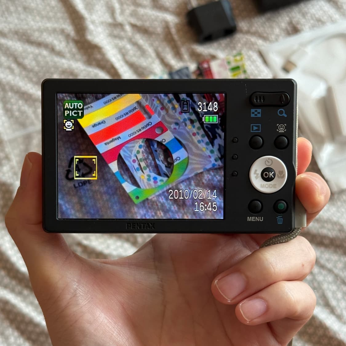 풀구성 펜탁스 옵티오 RS1000 Pentax Optio 디카 캠코더 상품이미지10