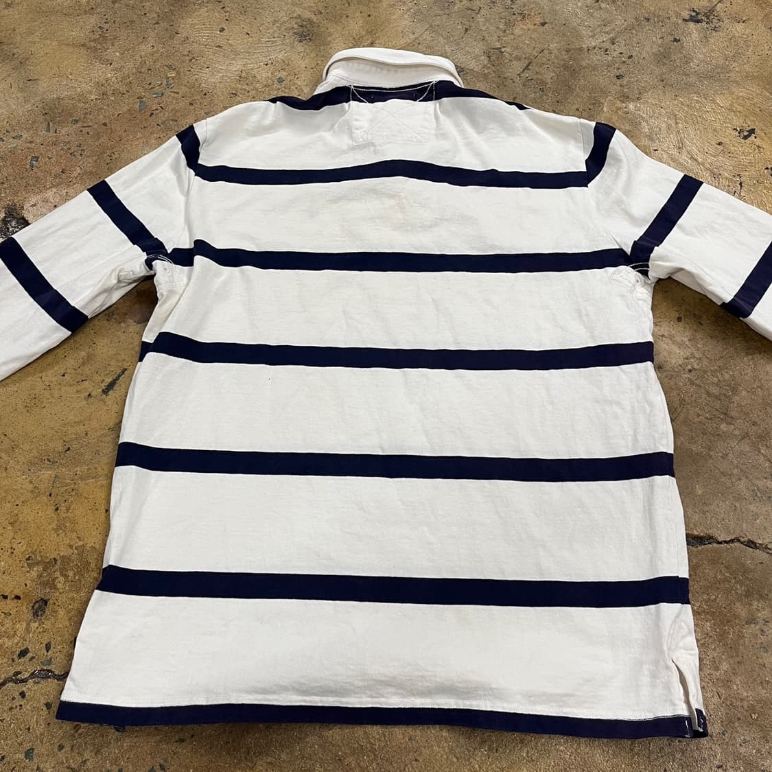 [정품/M] 폴로 랄프로렌 스트라이프 럭비 셔츠 b18 상품이미지4