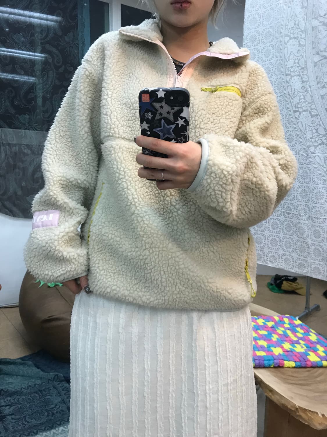 리바이스 여성 아노락 후리스  상품이미지1