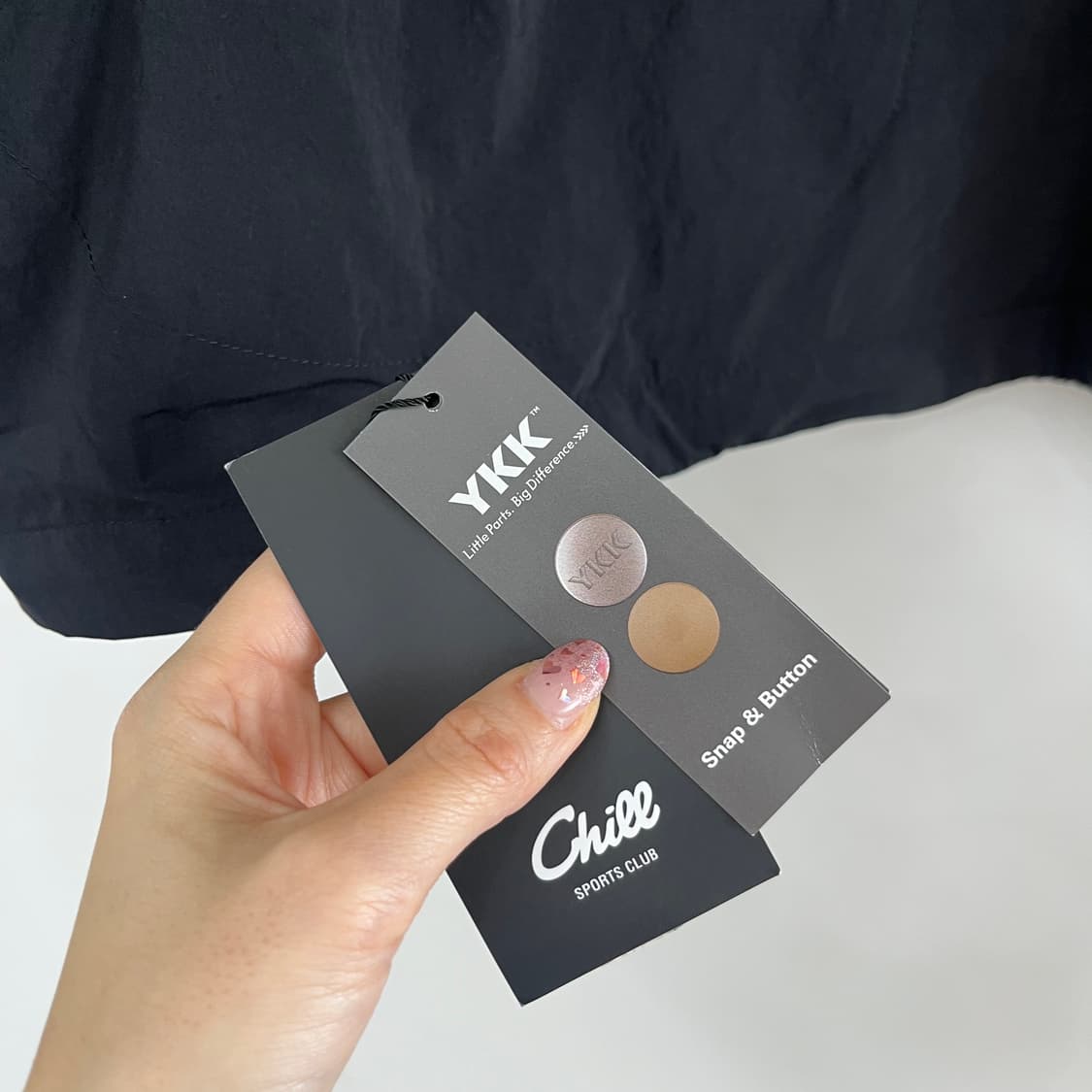 (새상품) 칠스포츠클럽 버전3 블랙 윈드브레이커 아노락 상품이미지7