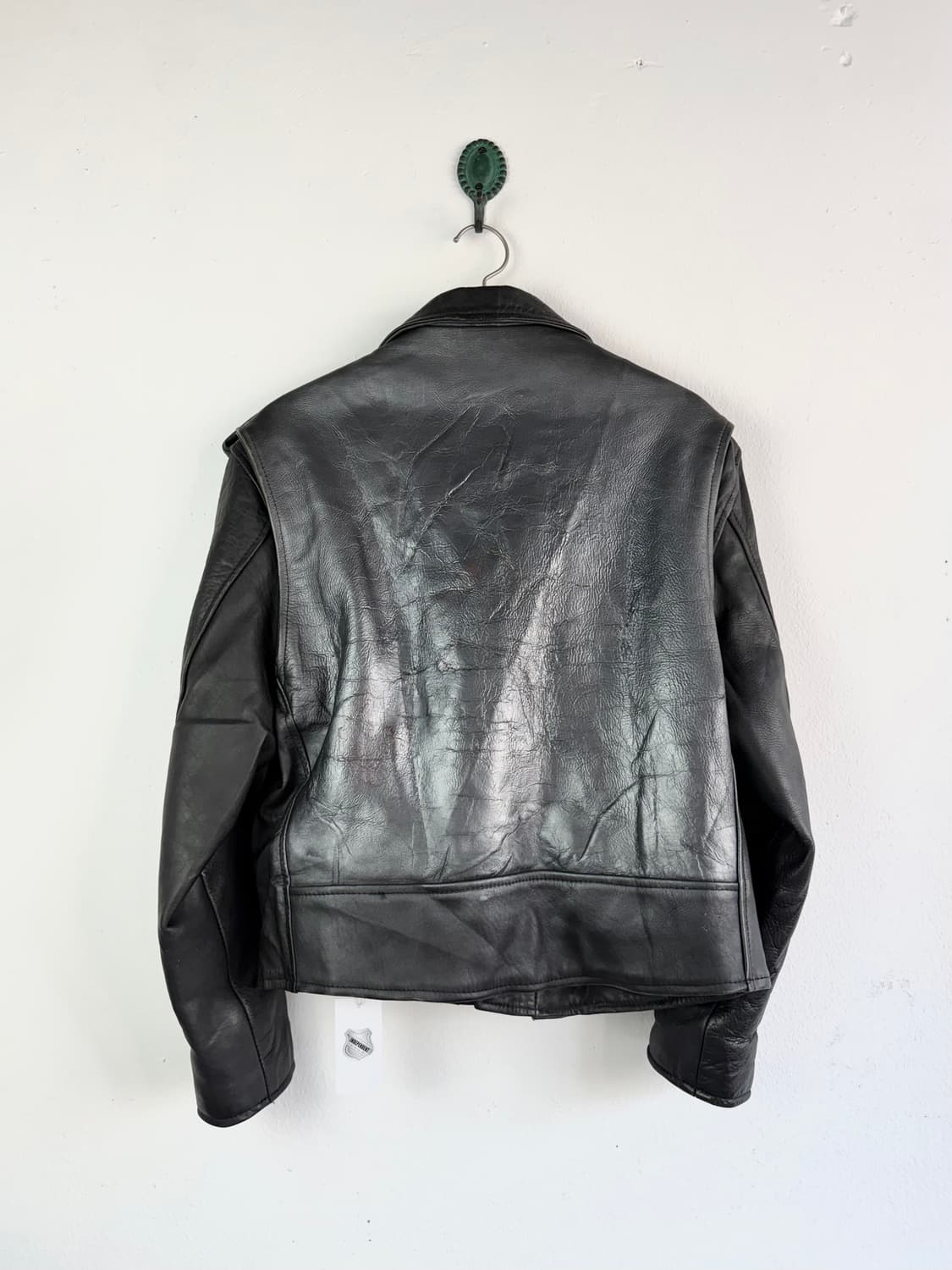 H.L.C. 루니튠즈 핸드 페인티드 레더 라이더 자켓 상품이미지4