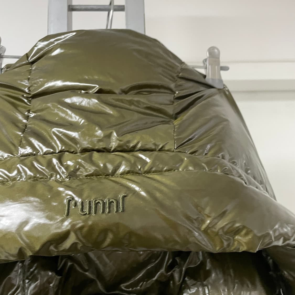 juun.j 후드 패딩 머플러 카키 상품이미지4