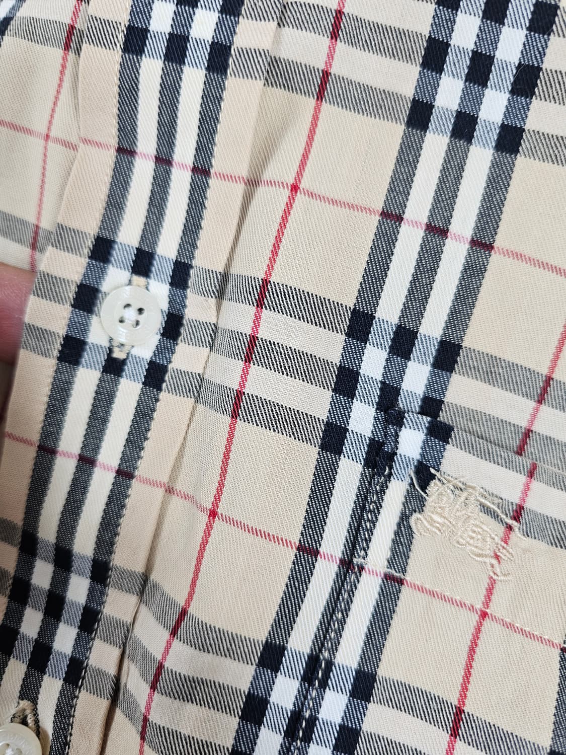 버버리체크셔츠 상품이미지9