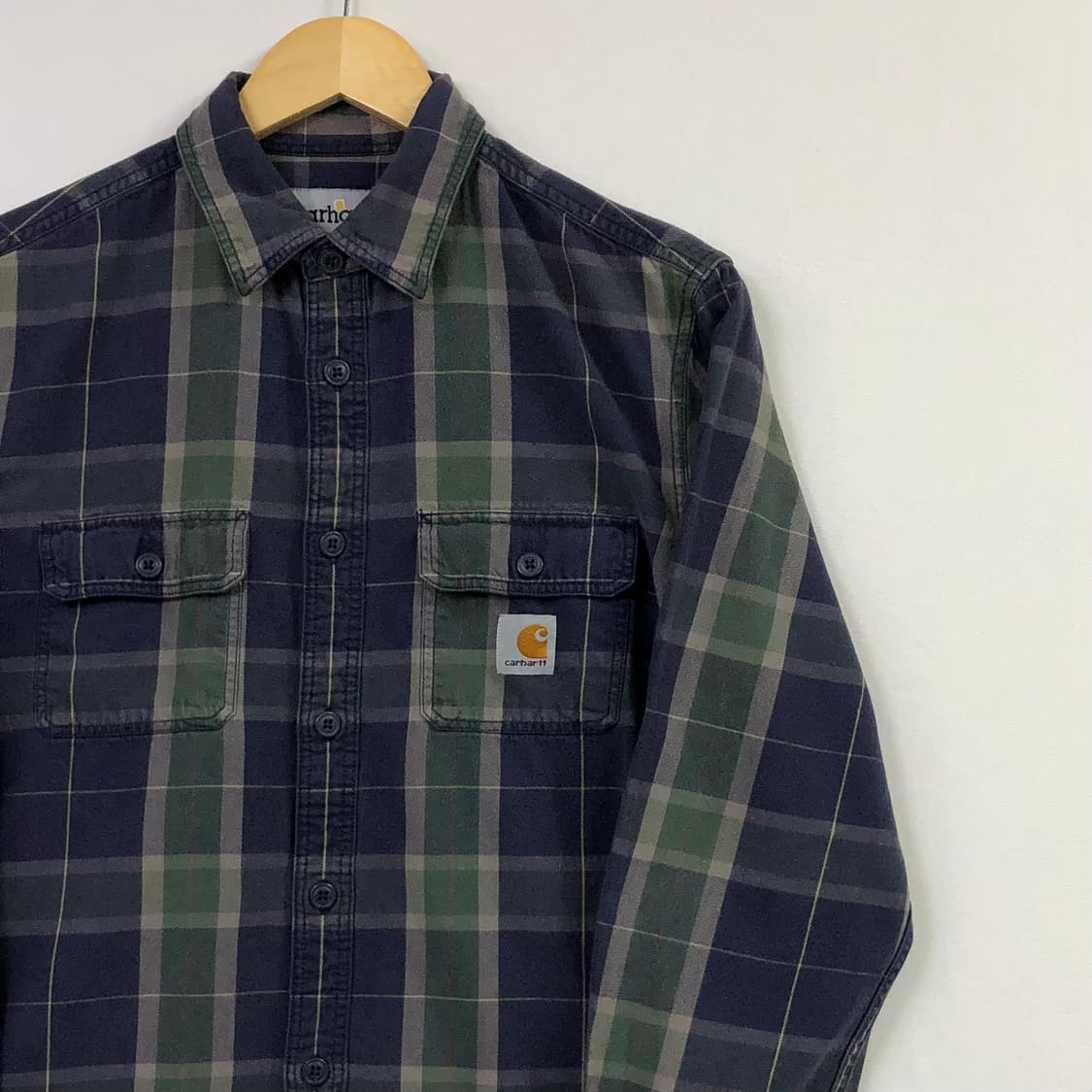 100 칼하트 체크 워크 셔츠 상품이미지1