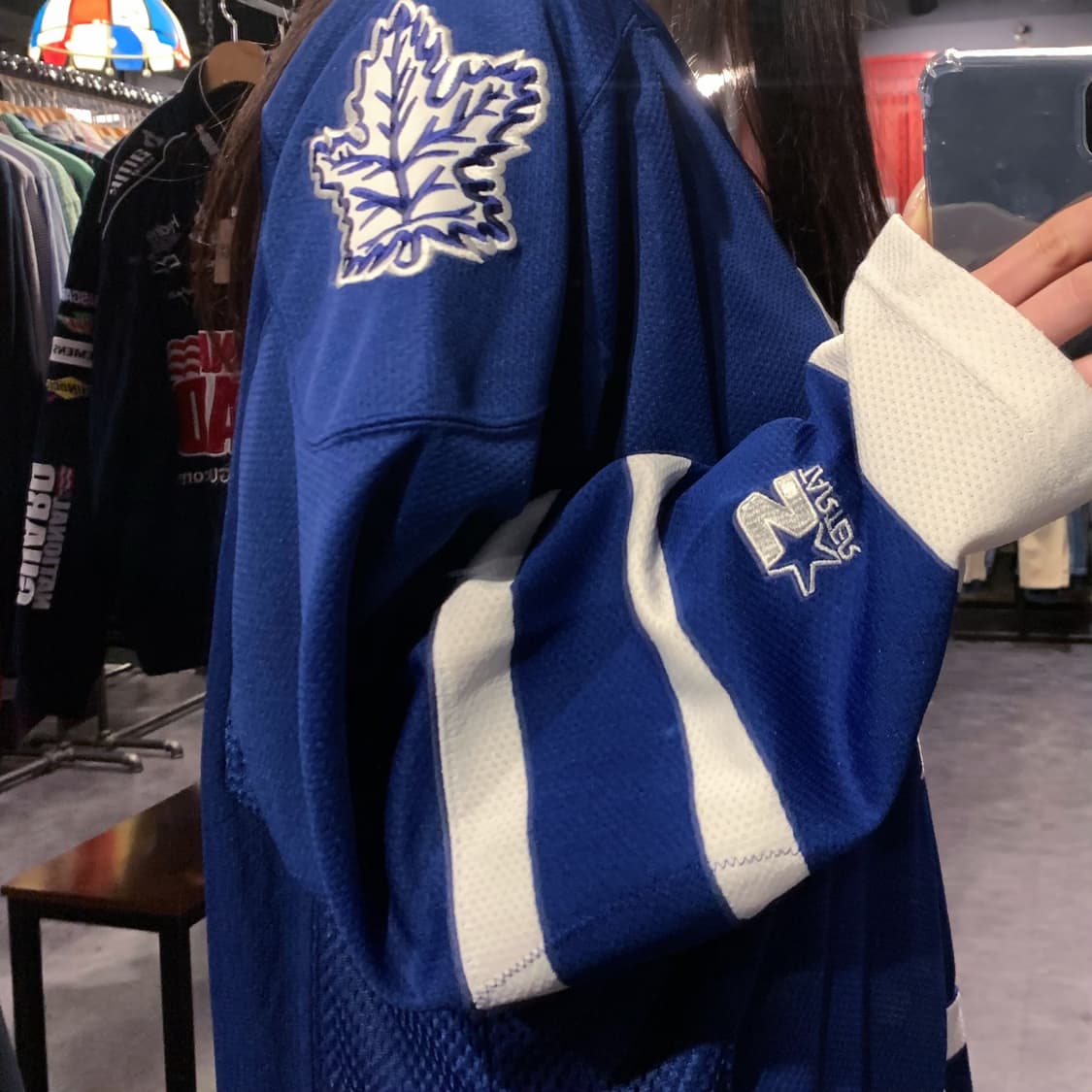[IM] NHL X STARTER 토론토 메이플리프스 하키 져지 상품이미지5