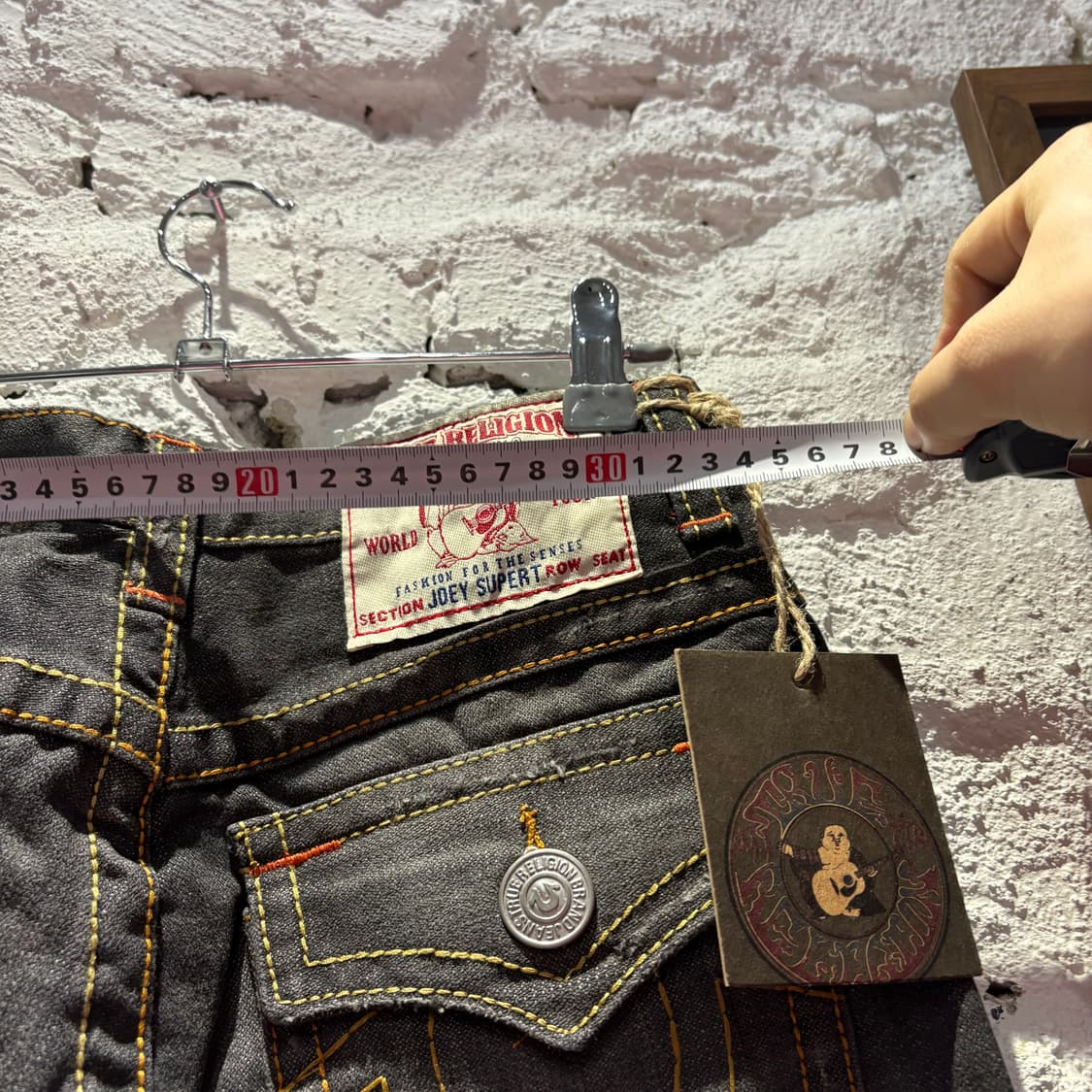 트루릴리전 made usa 부츠컷 데님팬츠 새상품 데드스탁 상품이미지6