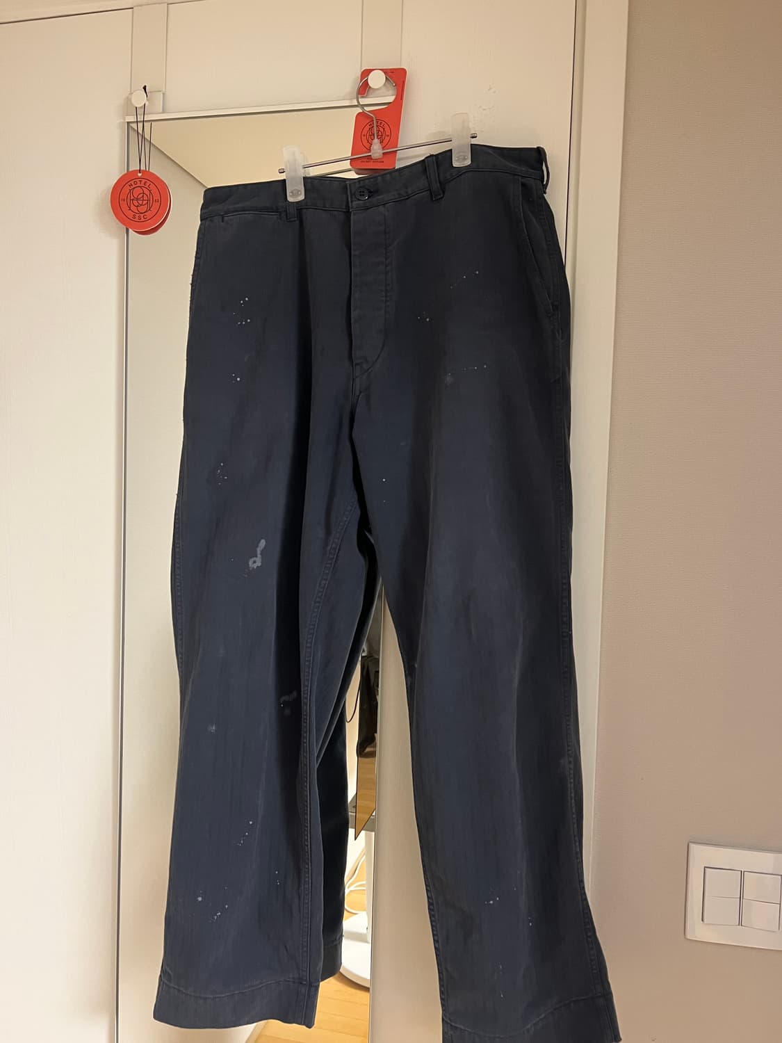 헤릴 usmc hbt pants 네이비 4사이즈 상품이미지4