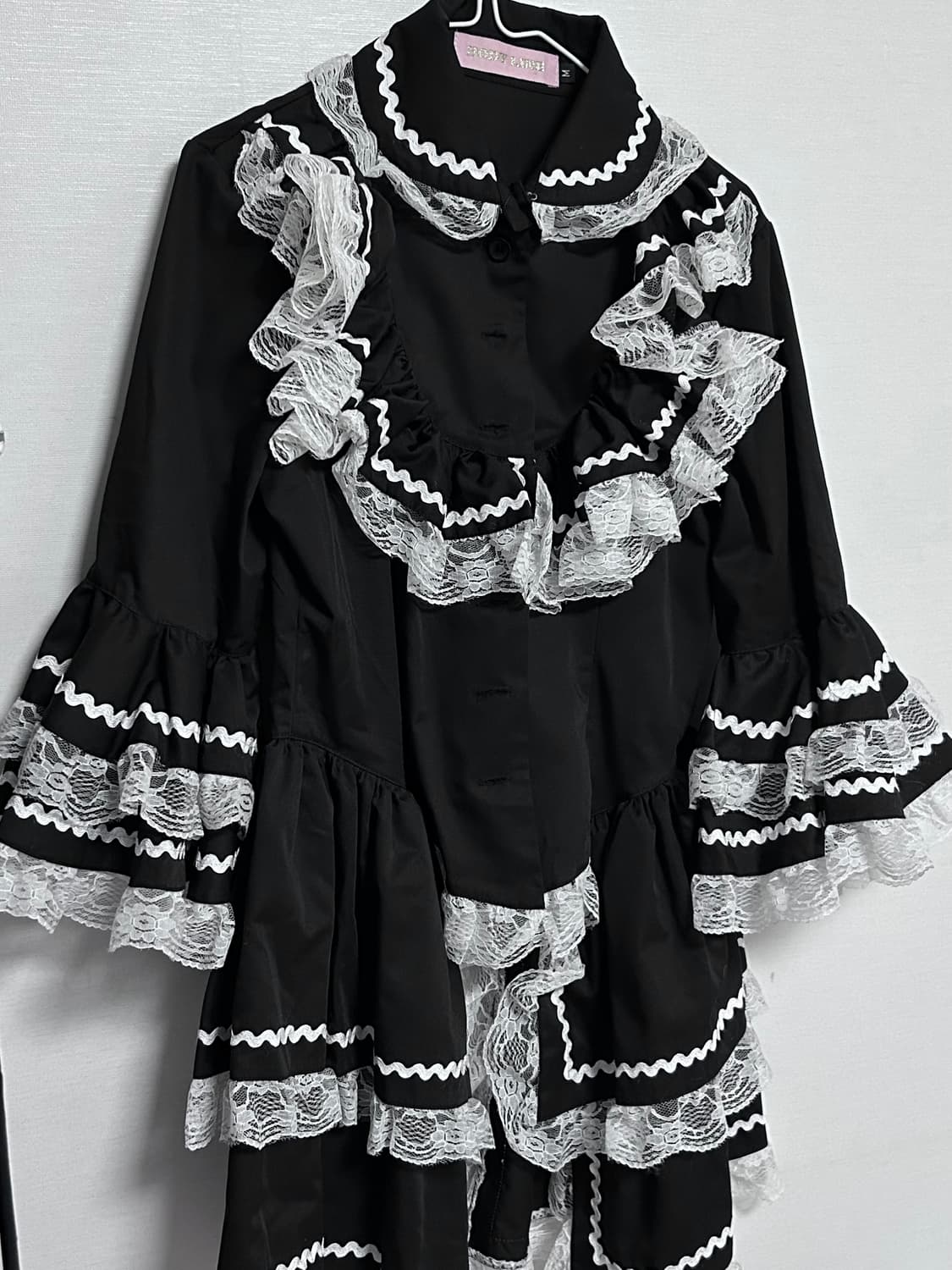 바디라인 블랙 미스트리스 메이드 로리타 상의 상품이미지1