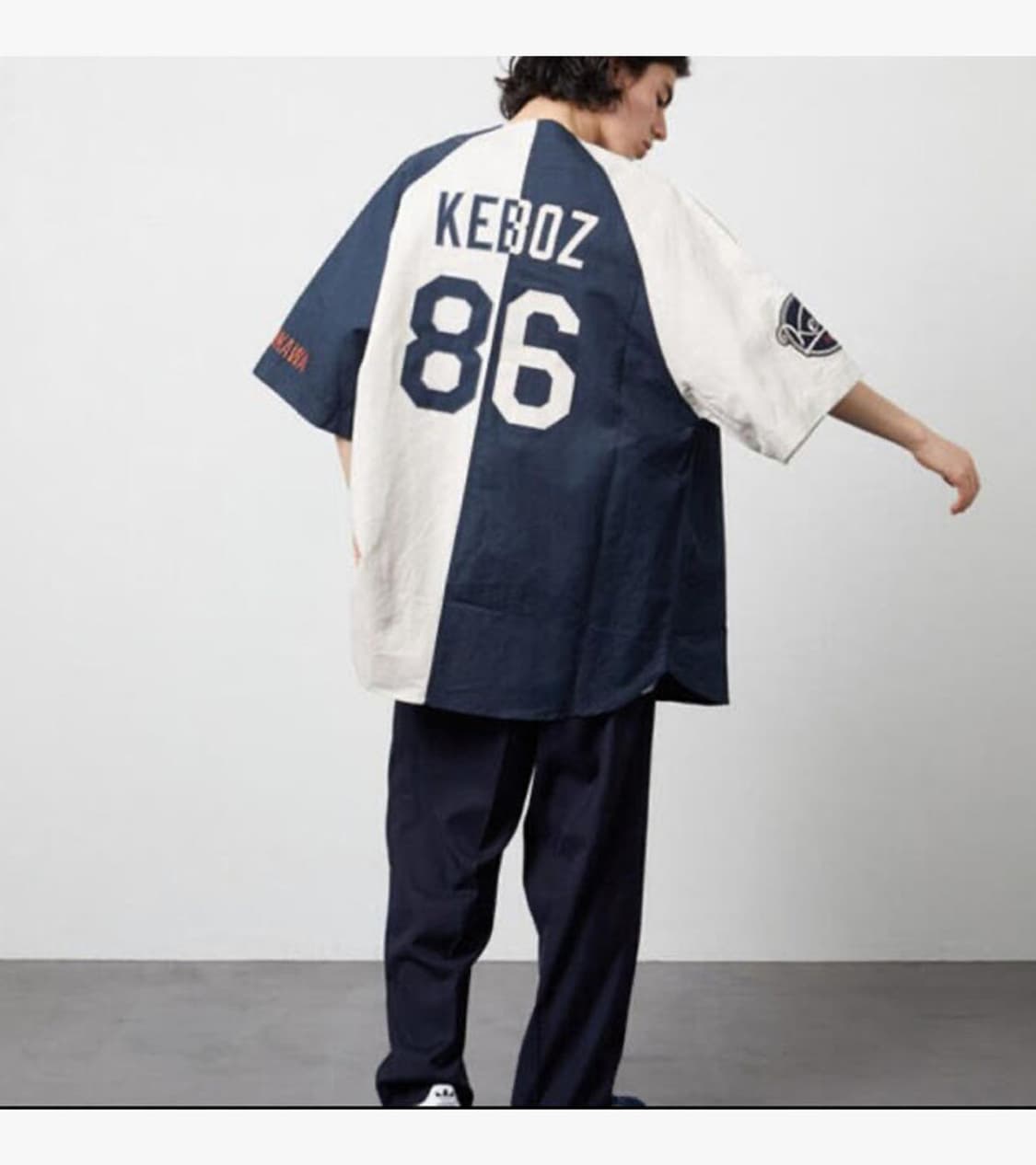 KEBOZ X FREAK’S STORE - BASEBALL JERSEY 상품이미지3