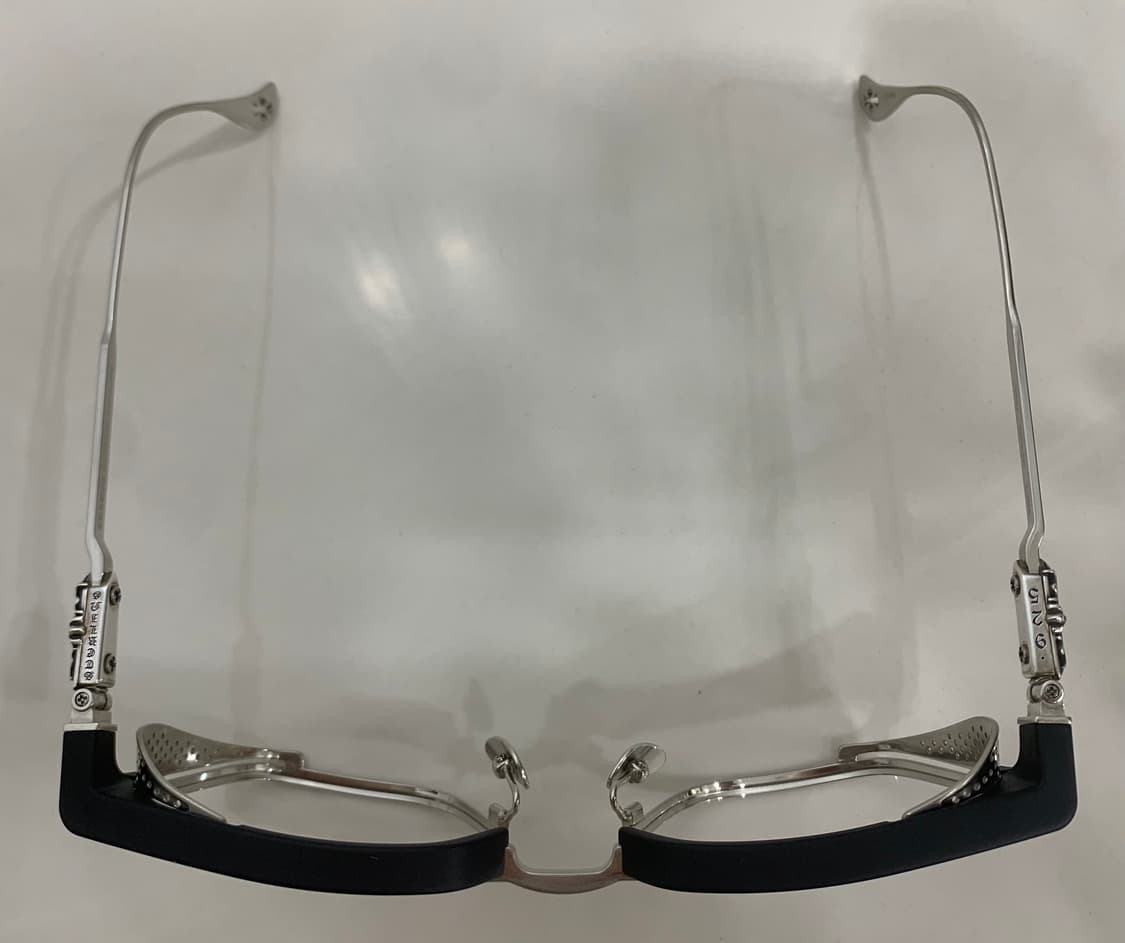 크롬하츠 LGMA 르그마 [MBK/BS] 안경 매트블랙&브러쉬드 실버 상품이미지4