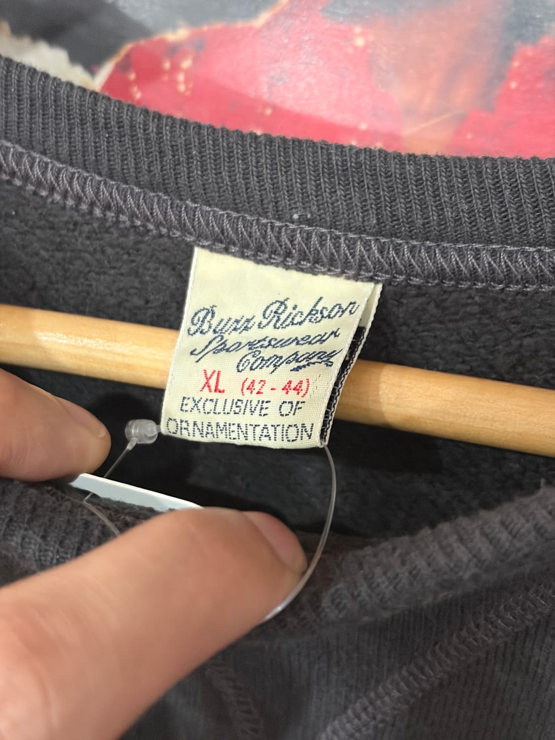 버즈릭슨 프린팅 스웻셔츠 XL 상품이미지4