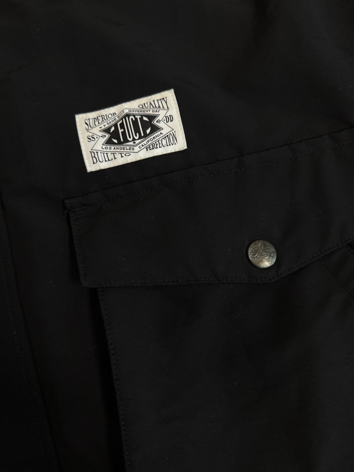 FUCT 퍽트 마운틴 파카 카켓 블랙 XL 상품이미지5