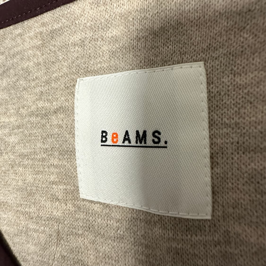 BEAMS woman cardigan ivory 상품이미지3