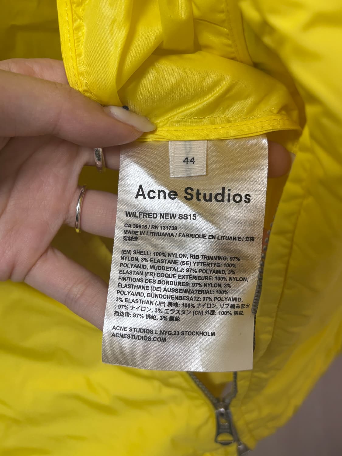 Acne studio 빈티지 바람막이 상품이미지3