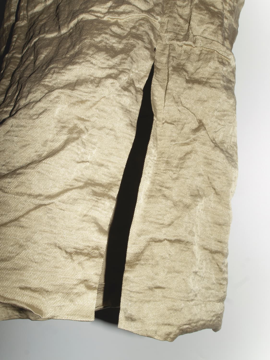 Linen Ruched Drape Skirt 상품이미지4