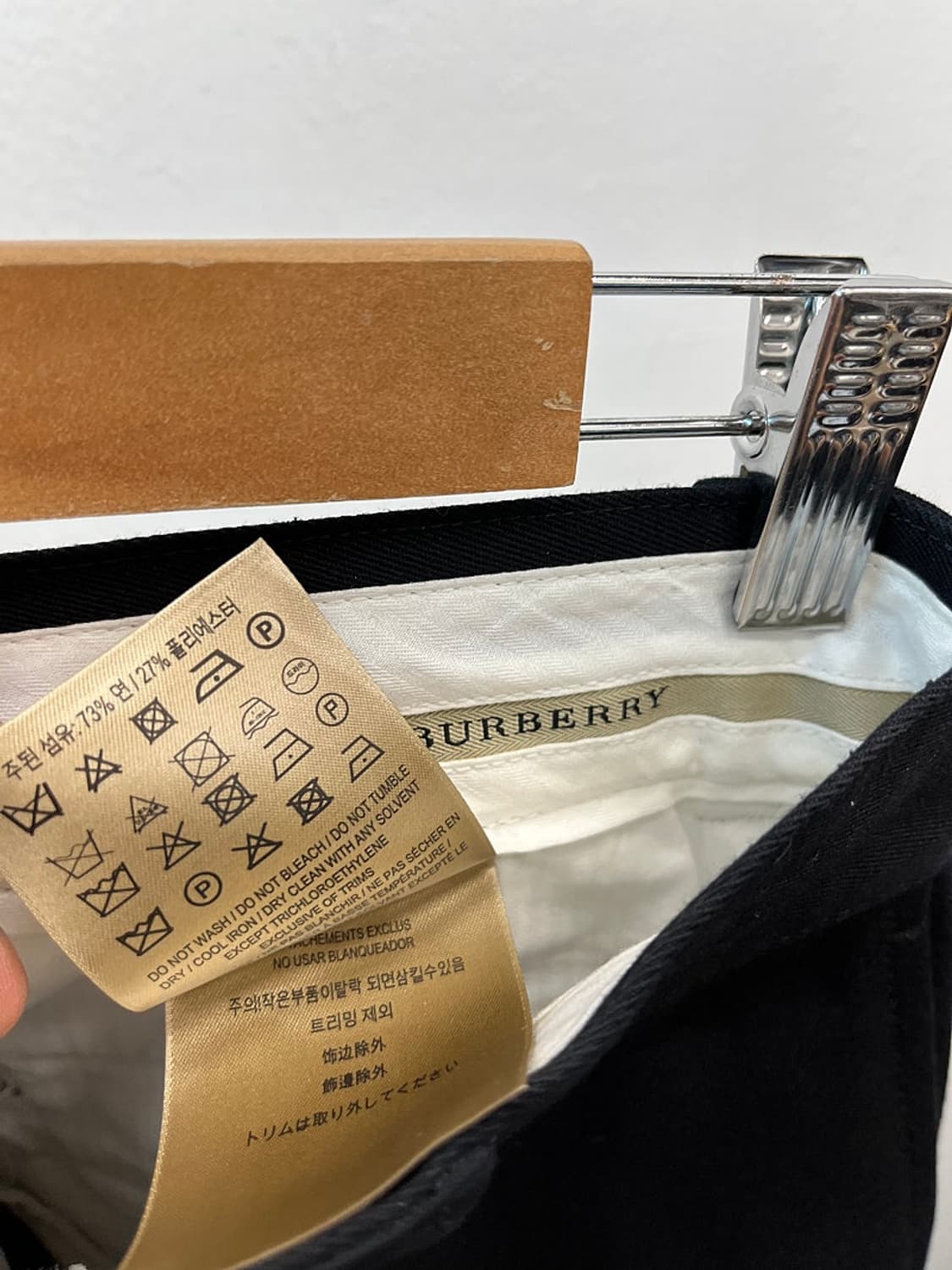 29) 버버리 와이드 치노팬츠  상품이미지6