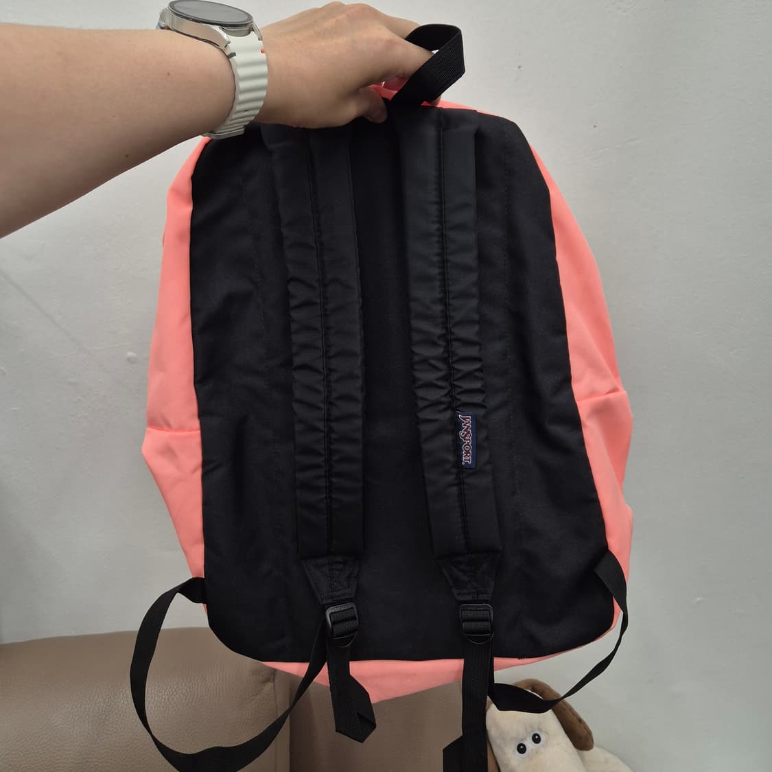 잔스포츠 형광 코랄 핑크 상품이미지2