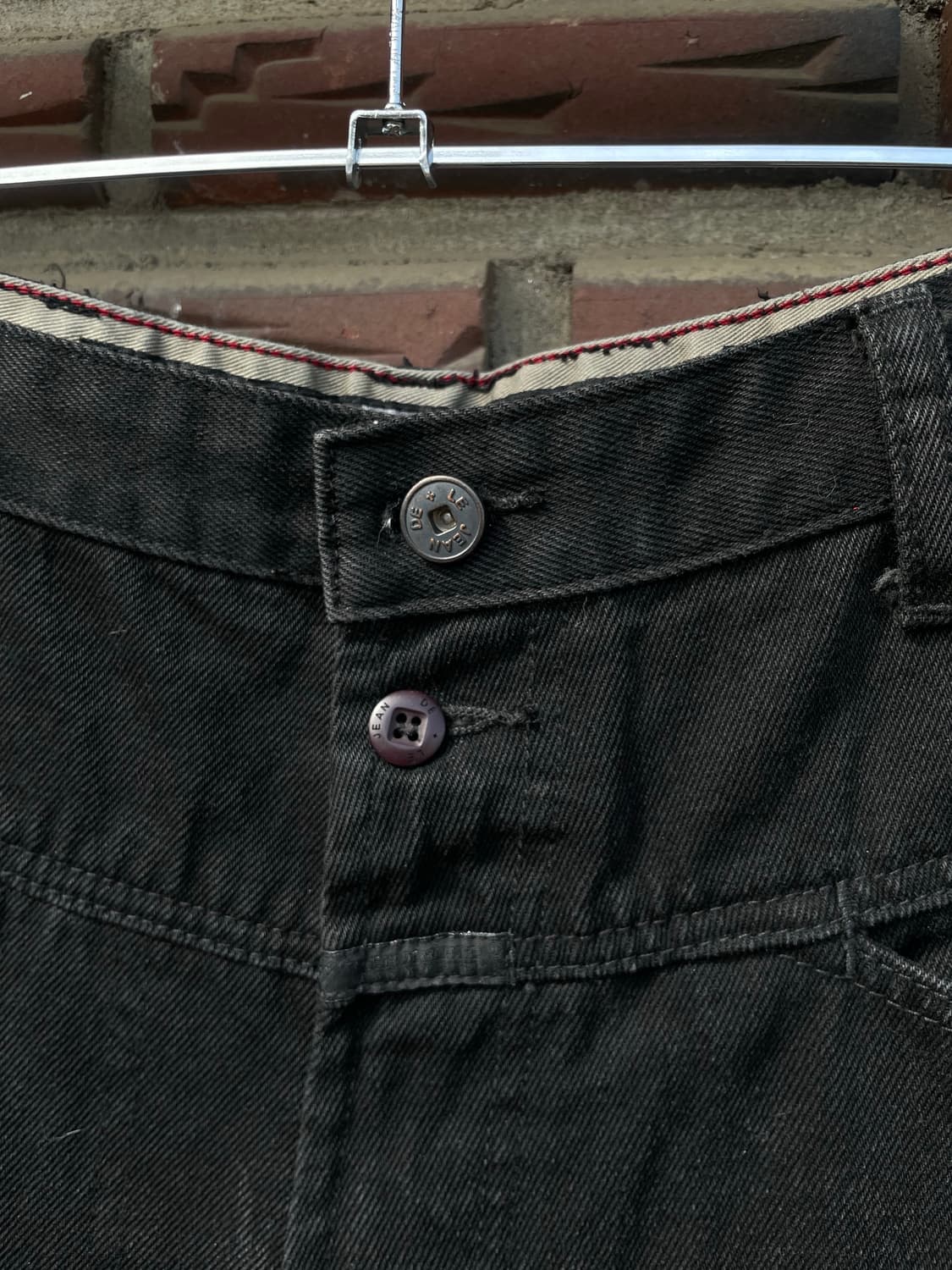 00s 빈티지 블랙 버뮤다 팬츠 상품이미지3