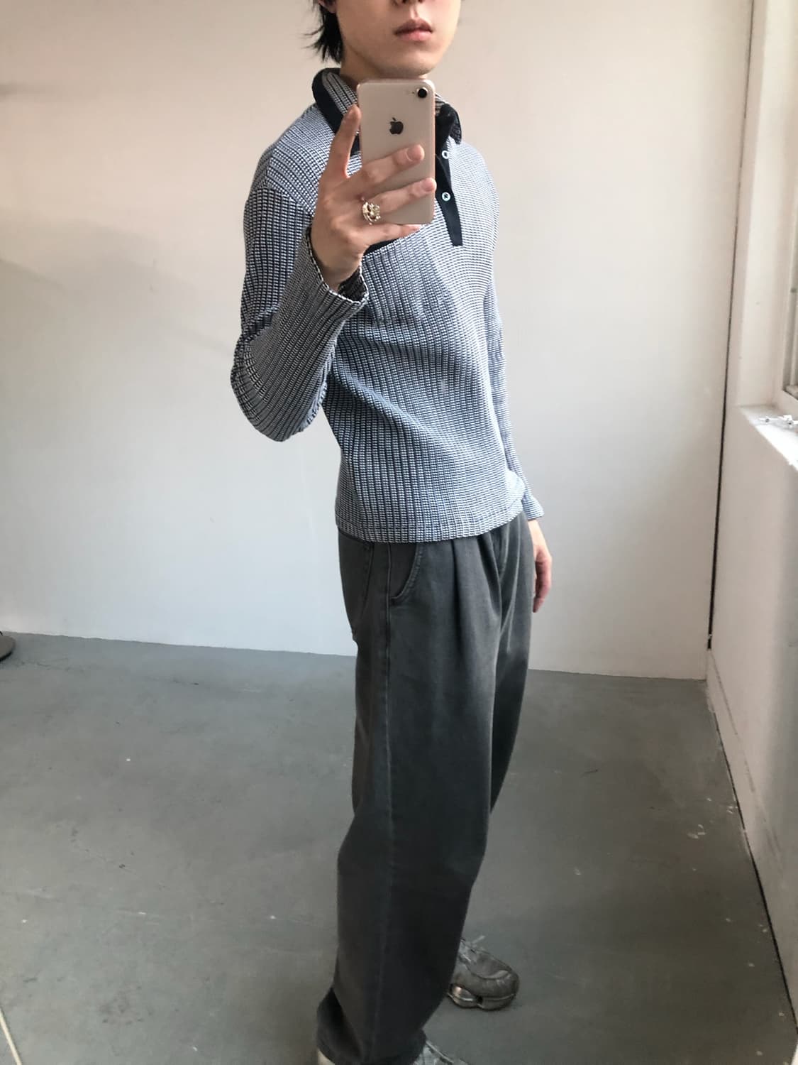 아르마니 꼴레지오니 카라 티셔츠 상품이미지2