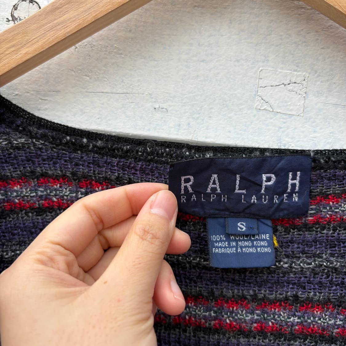 Polo 폴로 페어아일 니트 가디건 상품이미지4