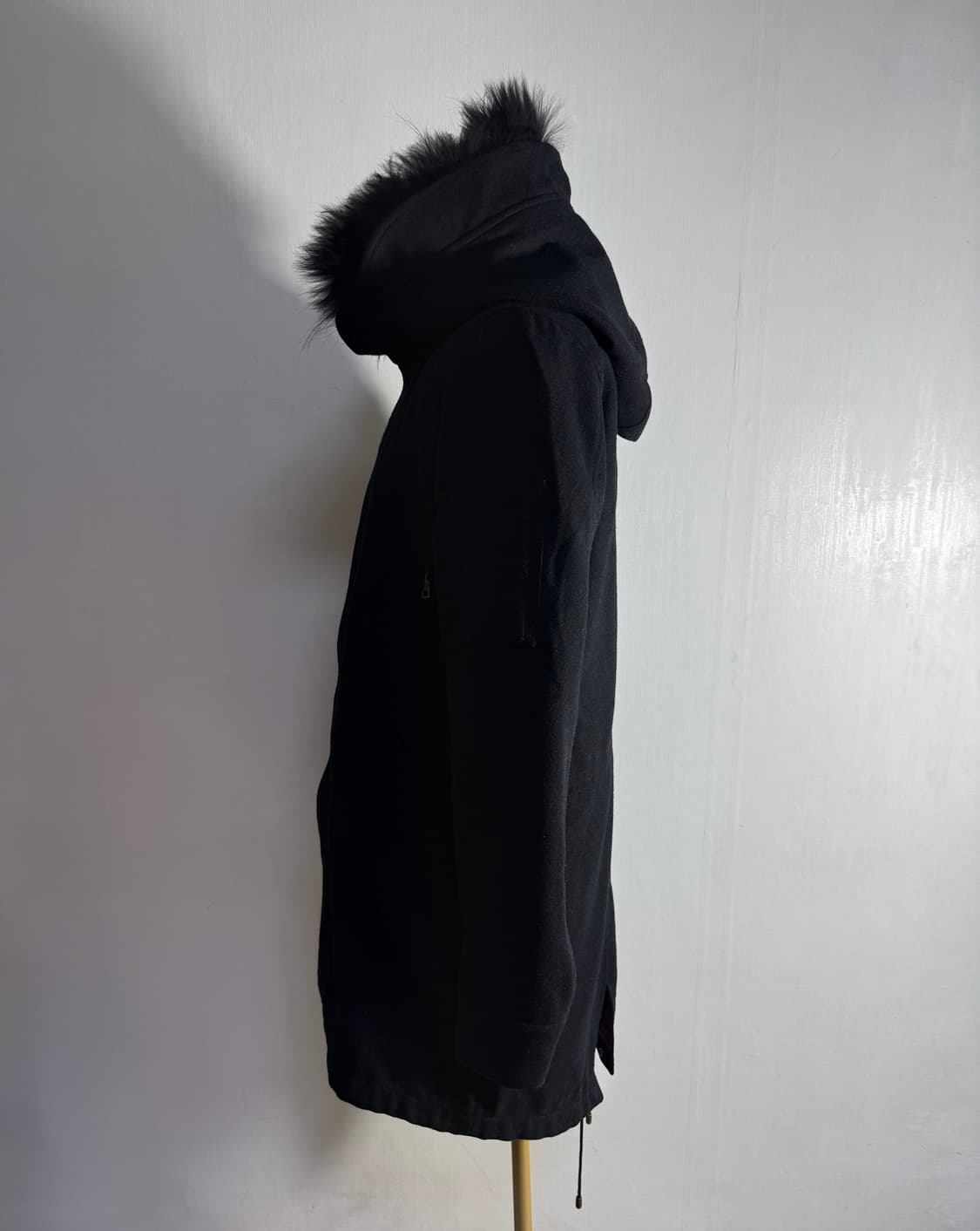 No id 멜튼 울 M-51 파카 y2k vkei  토네이도마트 밀리터리 상품이미지3