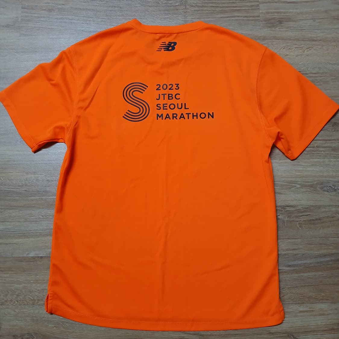 NB 뉴발란스 서울마라톤 JTBC 반팔티 굿즈 상품이미지3