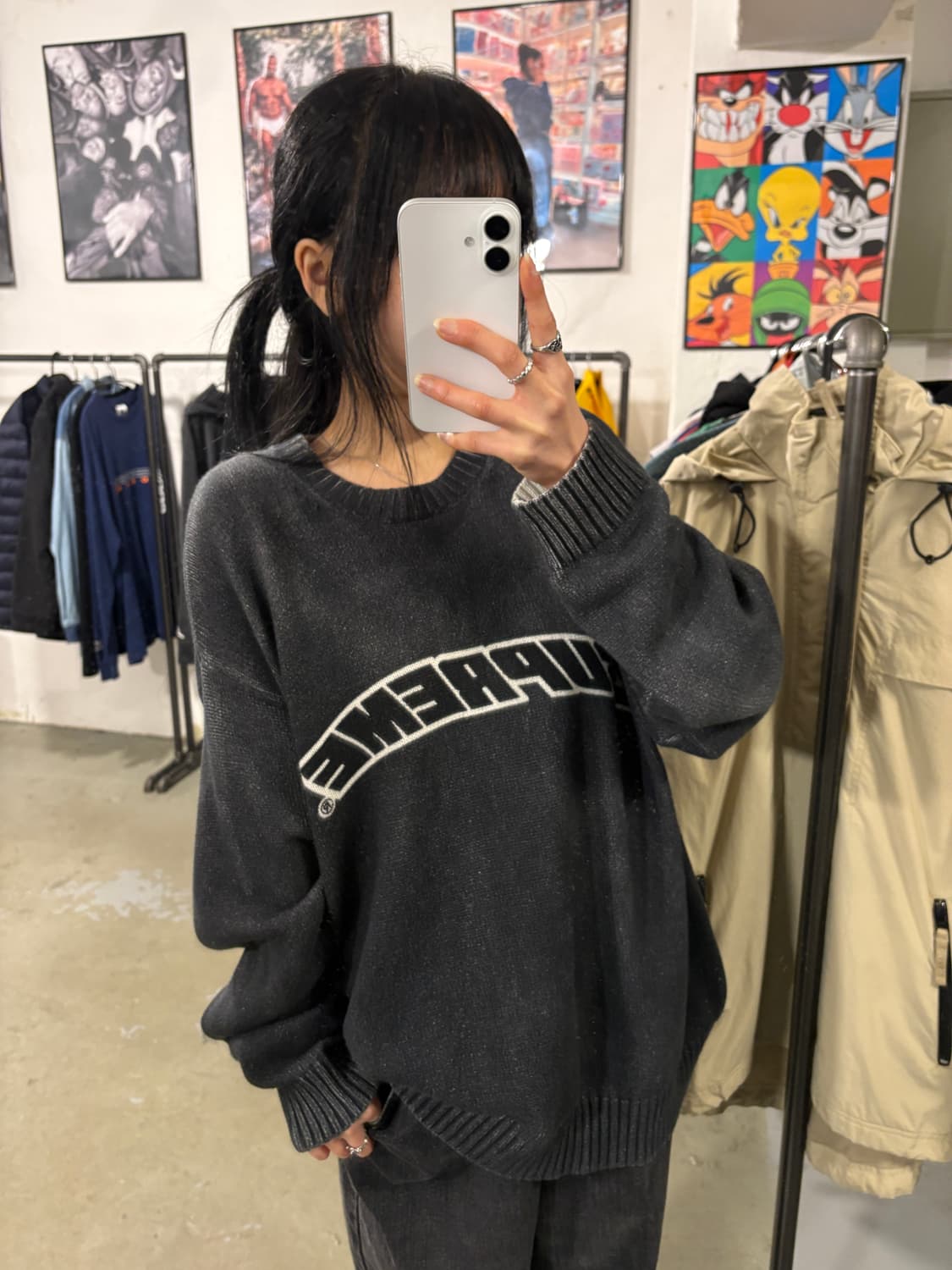 슈프림 워시드 니트 상품이미지2