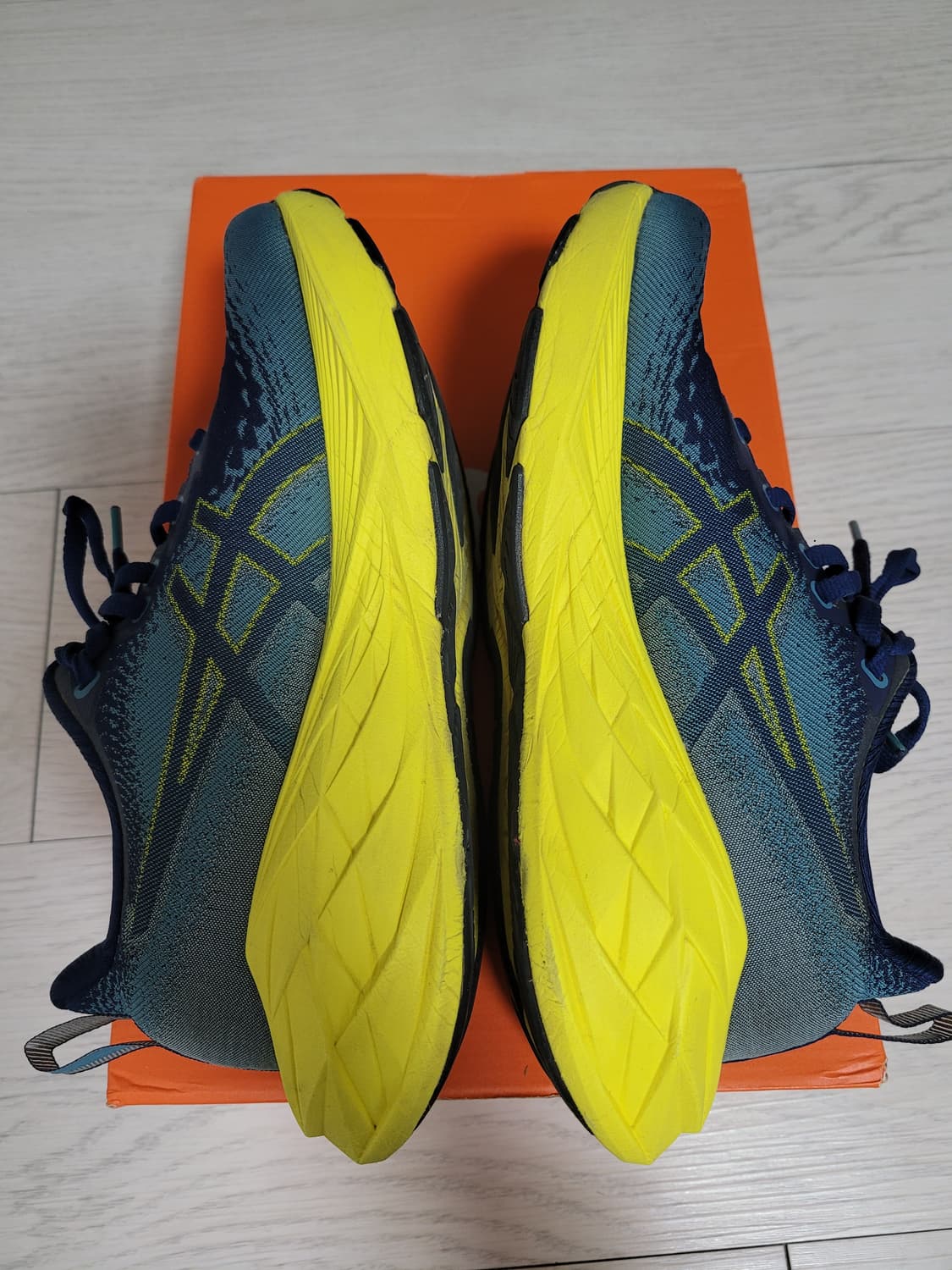 아식스 노바 블라스트4 익스팬스 블루틸 250 상품이미지5