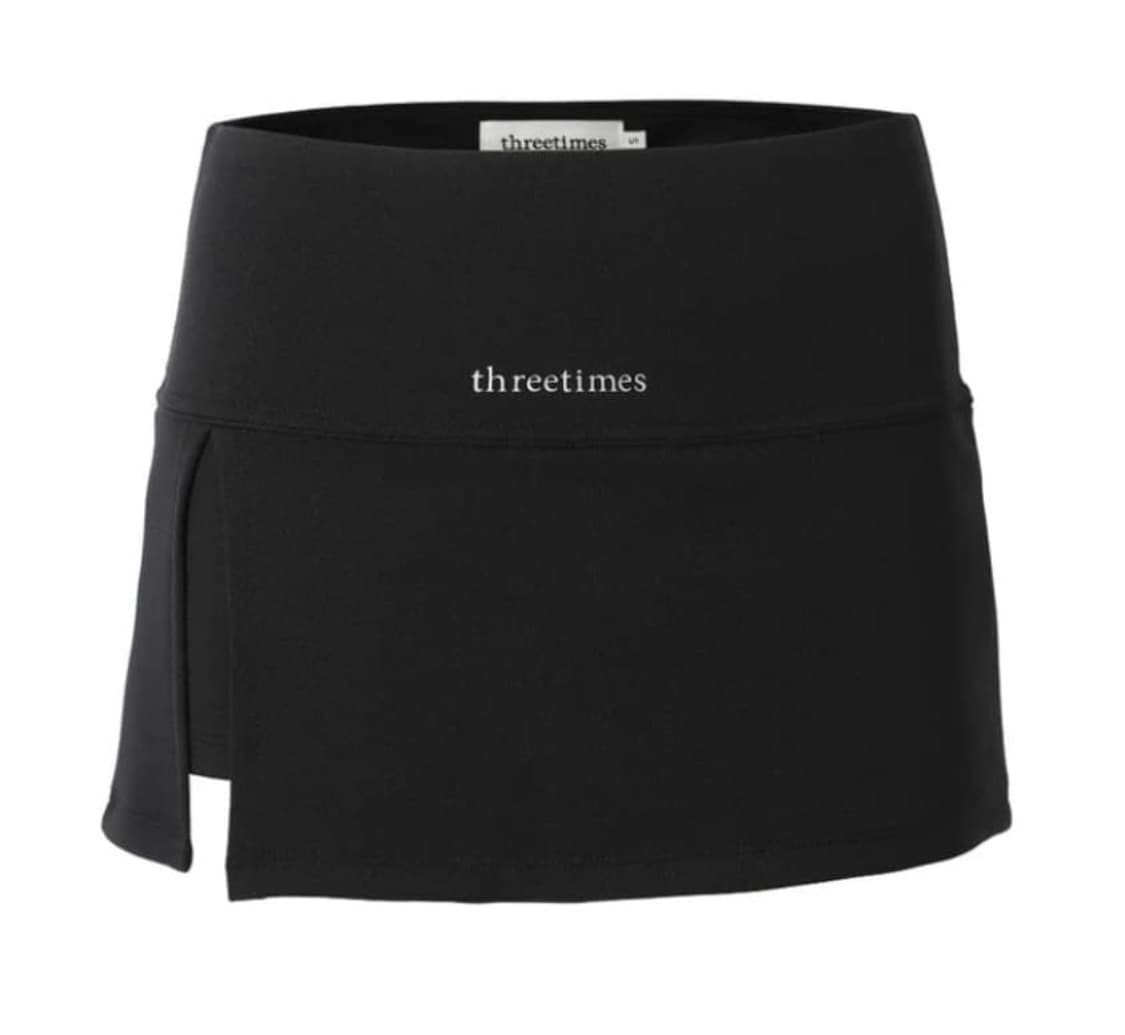 쓰리타임즈 슬릿 스커트 S 상품이미지1