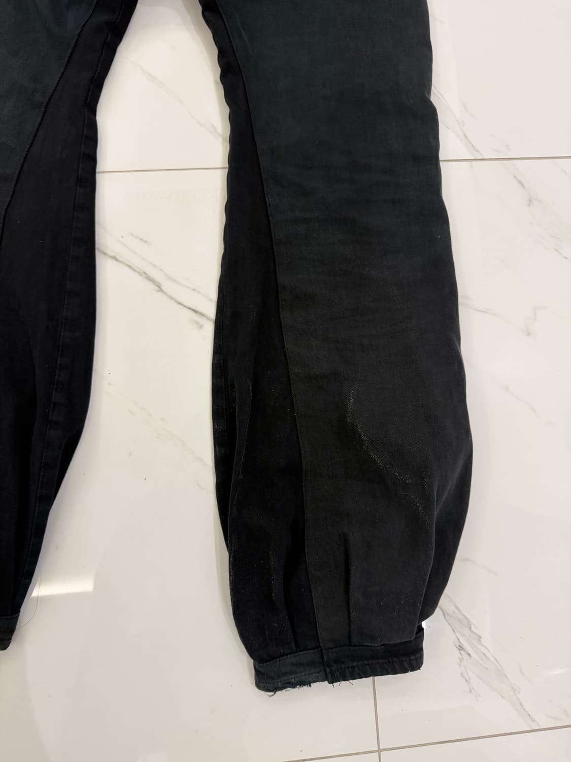 올드파크 블랙벌룬 플레어핏 데님팬츠 상품이미지4