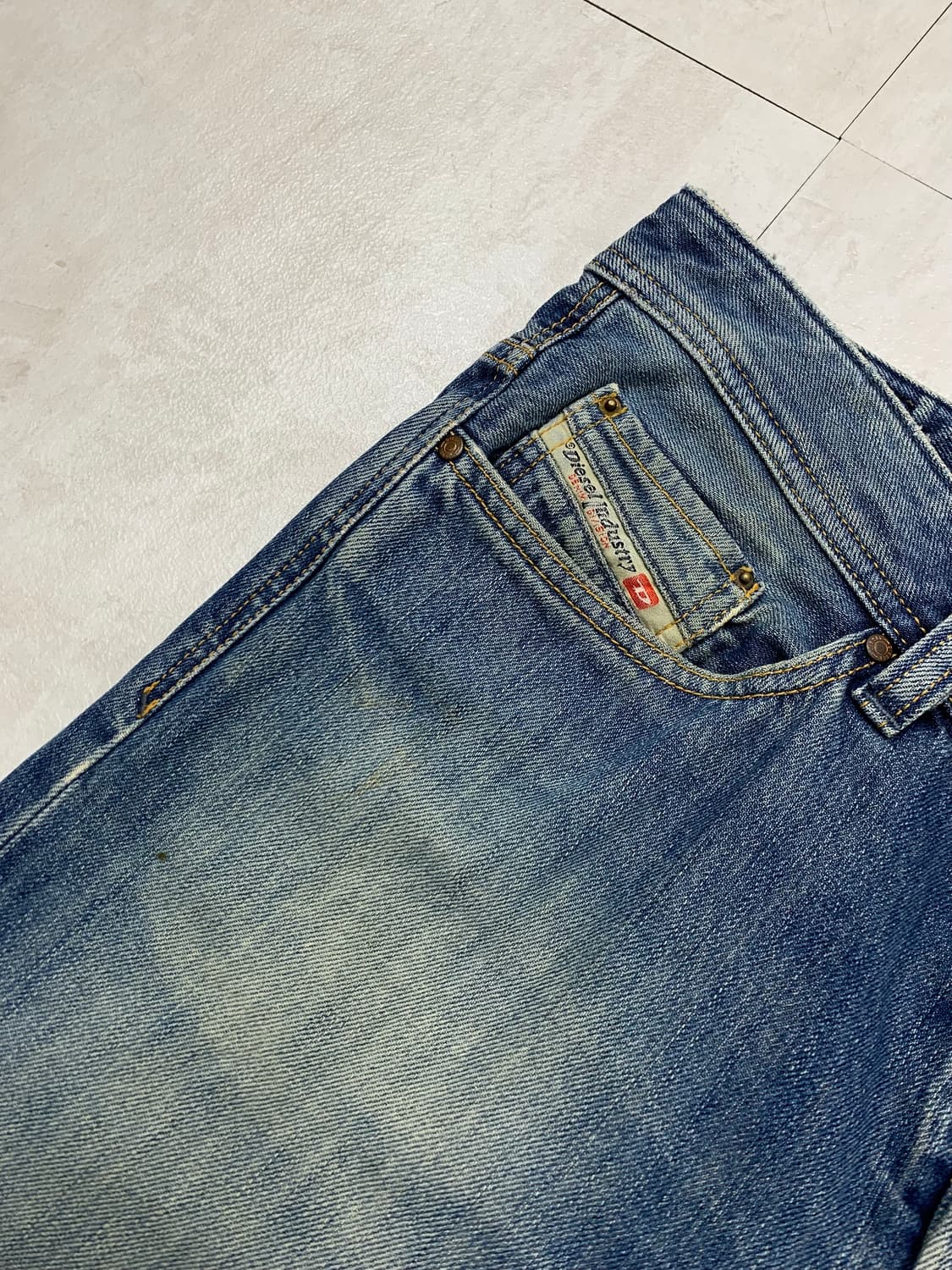 디젤 워싱 데님 팬츠 #524 상품이미지4