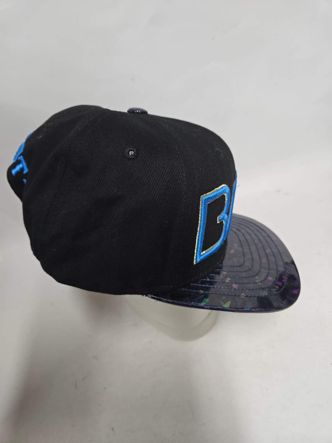 새제품)버커루 BAK 블랙 스냅백 모자 상품이미지2