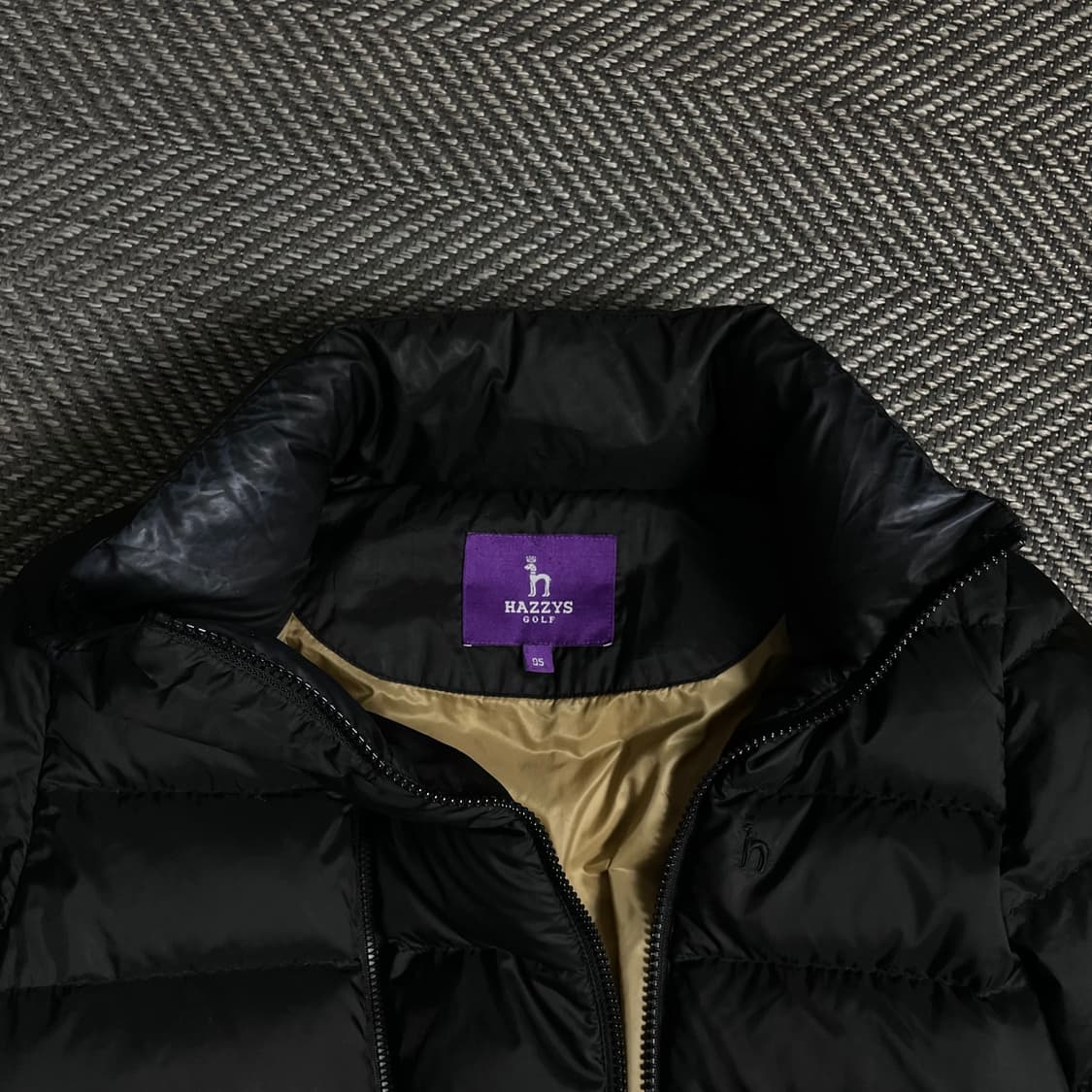 Hazzys 우먼스 더블지퍼 다운 밴딩 디테일 롱 패딩 점퍼y 4808 상품이미지6