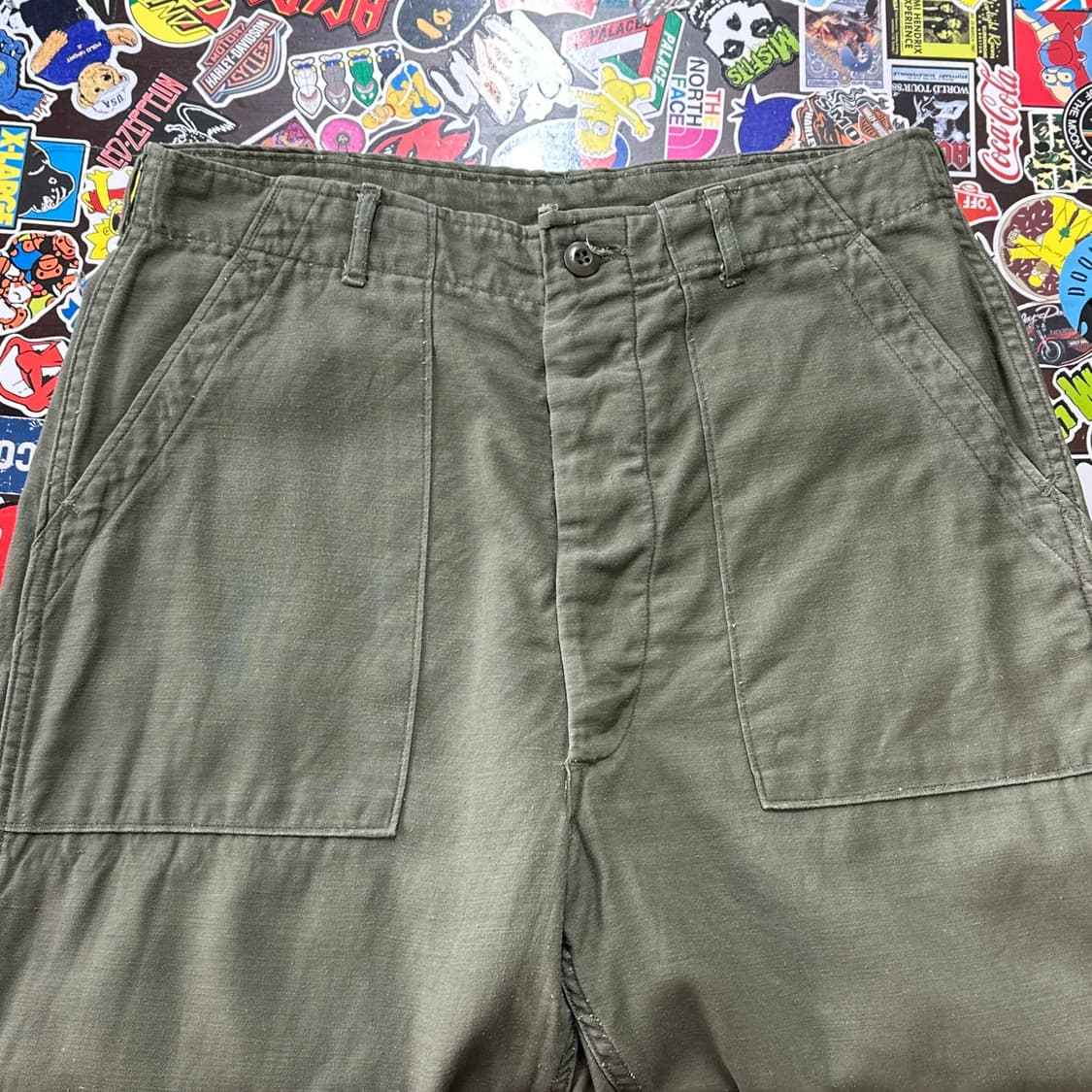 70s 미군 OG-107 퍼티그 팬츠 34 상품이미지5